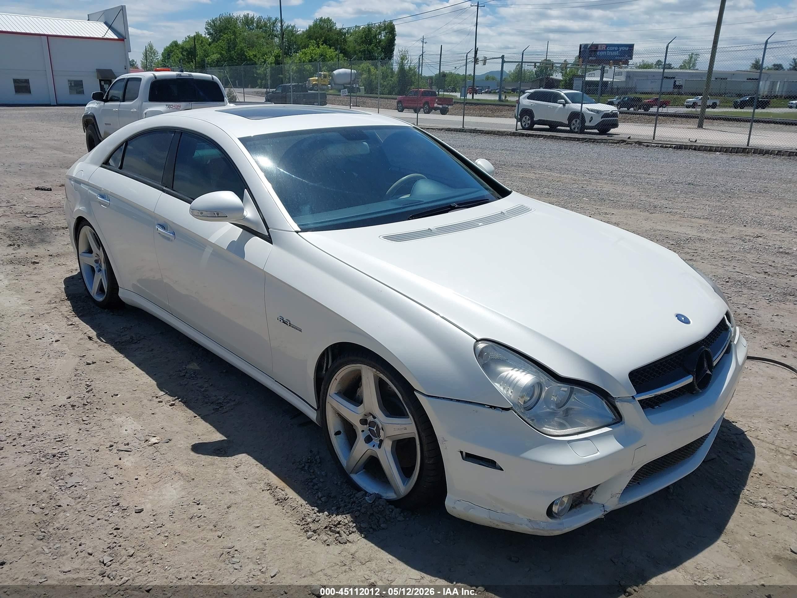 2007 Mercedes-Benz CLS 63 AMG, VIN WDDDJ77X67A098701 — Front end