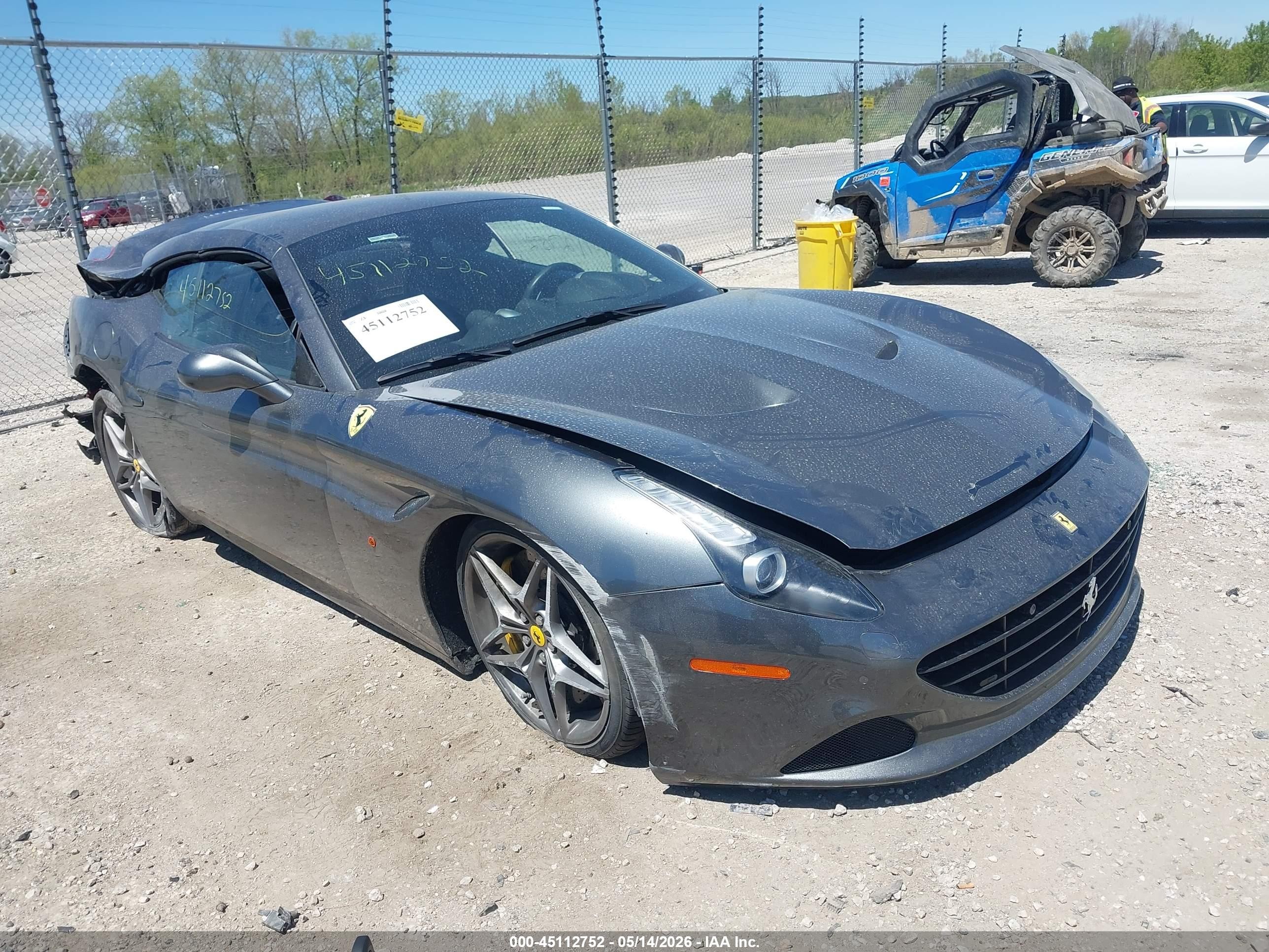 2018 Ferrari California T, VIN ZFF77XJA1J0228747 — Rear end