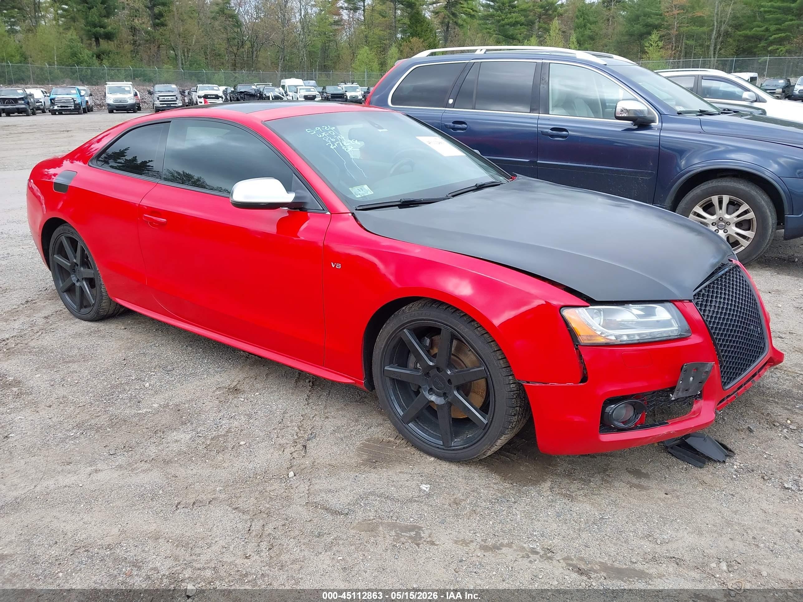 2012 Audi S5 Premium Plus, VIN WAUCVAFR2CA038674 — Side