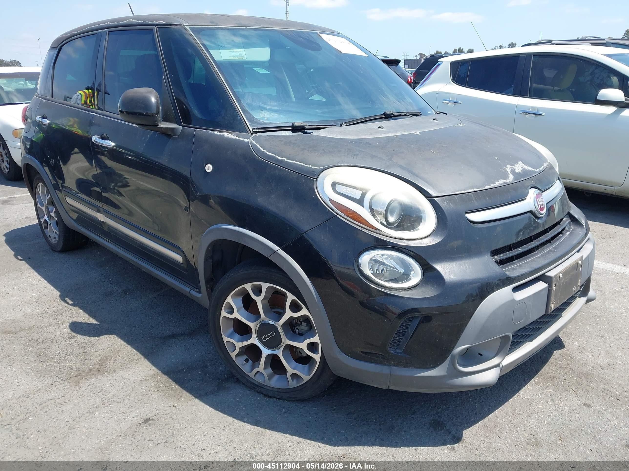 2014 FIAT 500L Trekking, VIN ZFBCFADHXEZ013345 — Undercarriage
