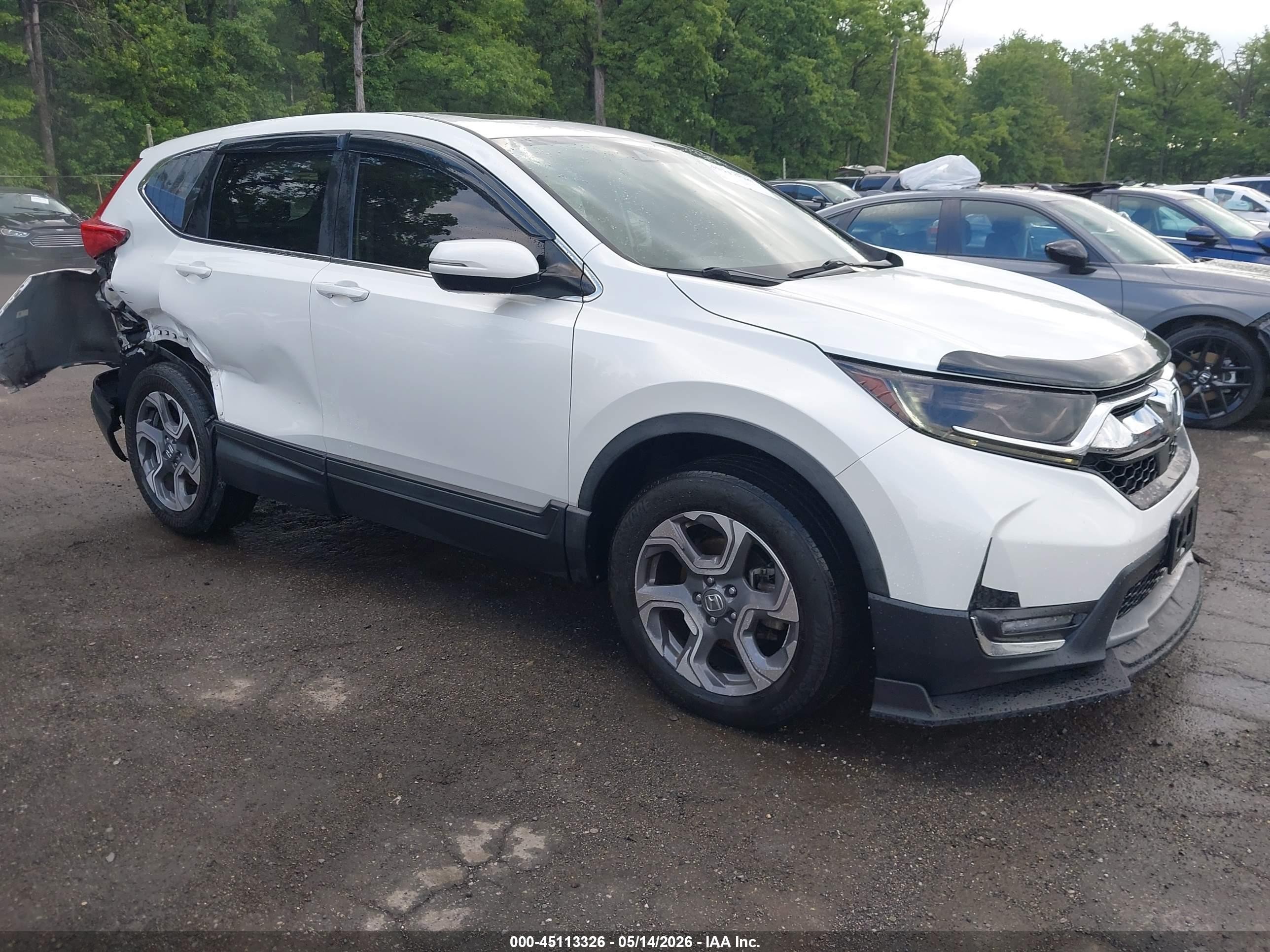 2019 Honda CR-V EX, VIN 7FARW2H59KE016045 — Side