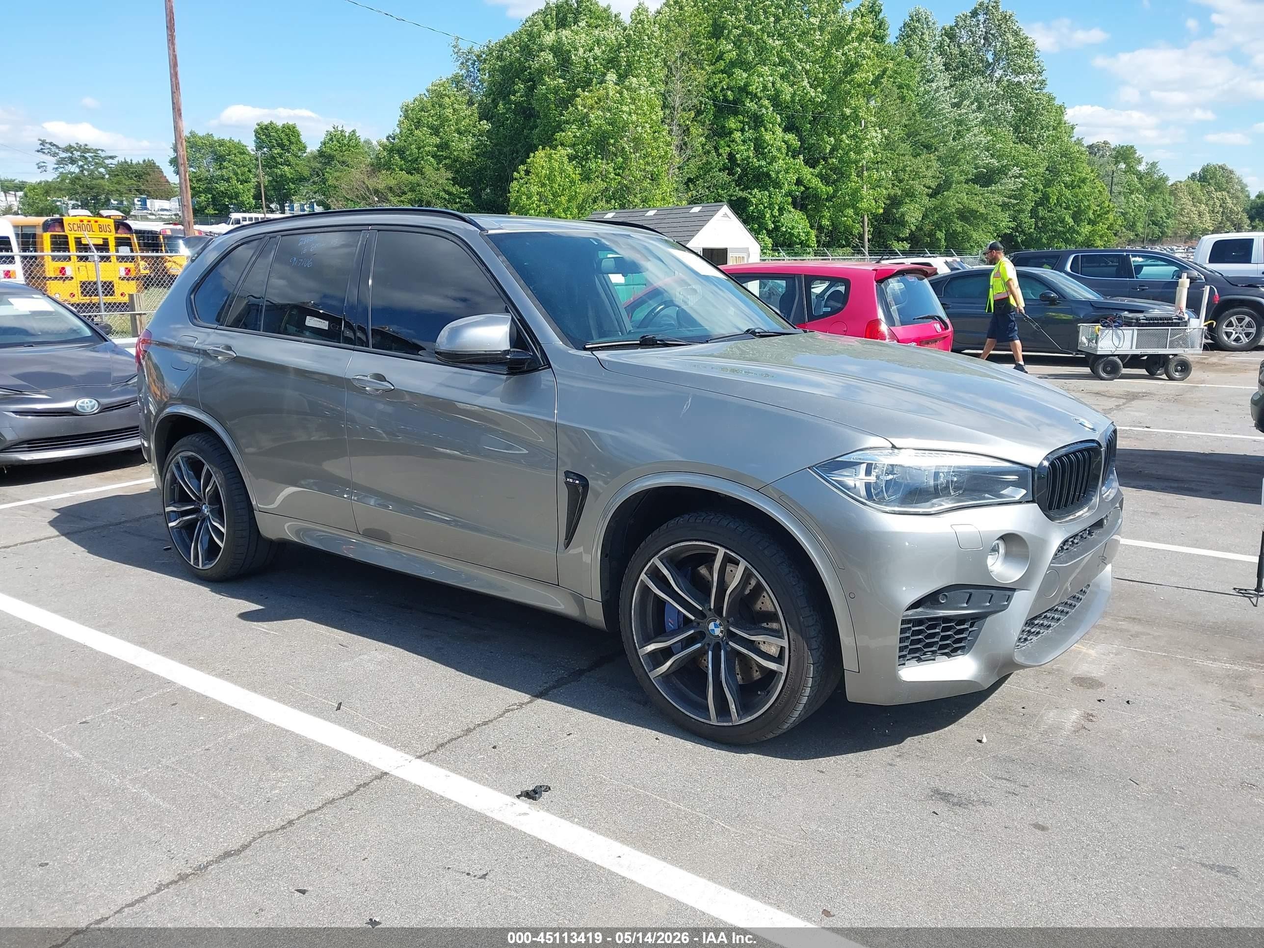 2017 BMW X5 M, VIN 5YMKT6C56H0U38910 — Side