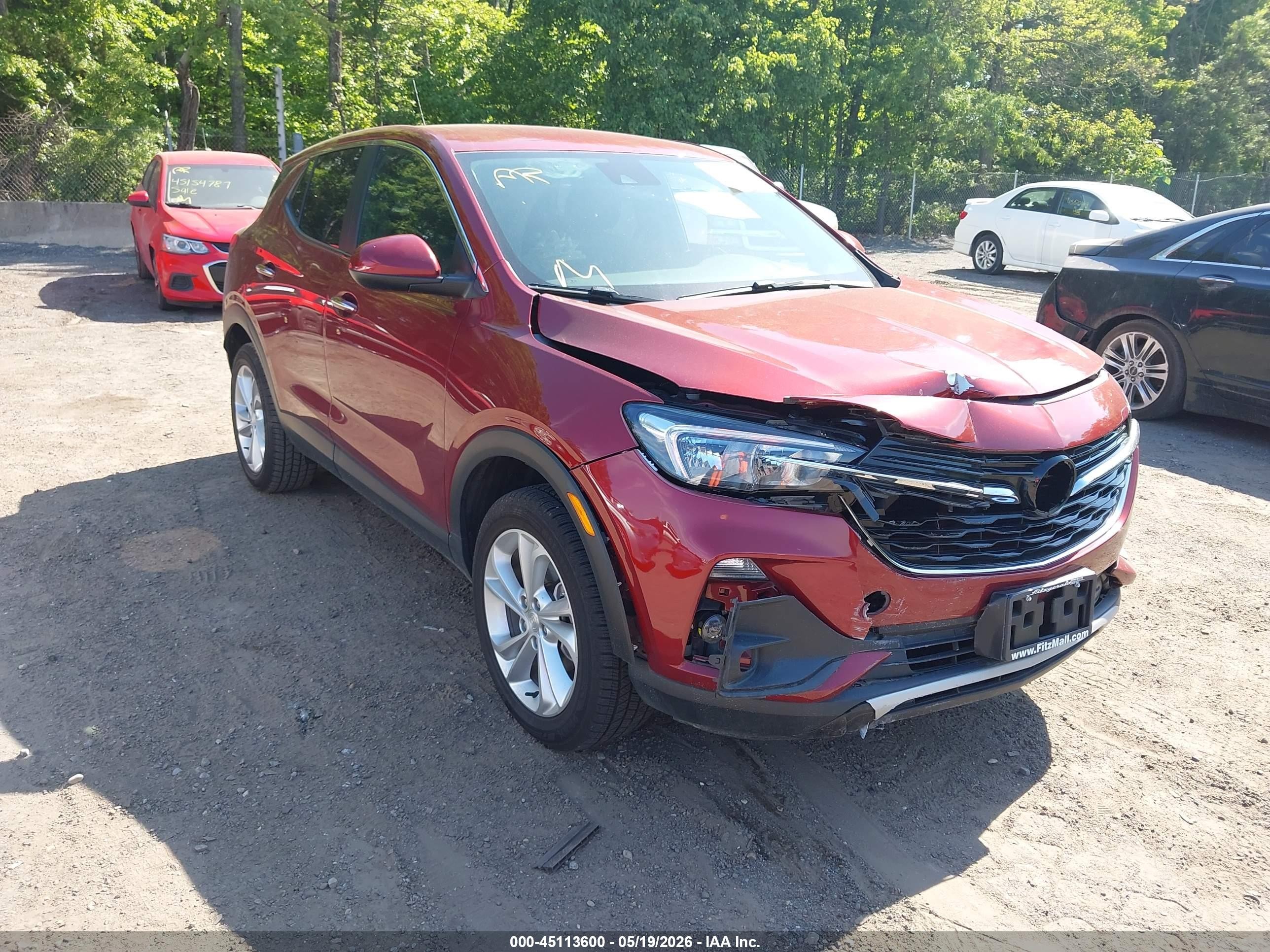 2022 Buick Encore GX Preferred, VIN KL4MMCSL5NB127718 — Front end