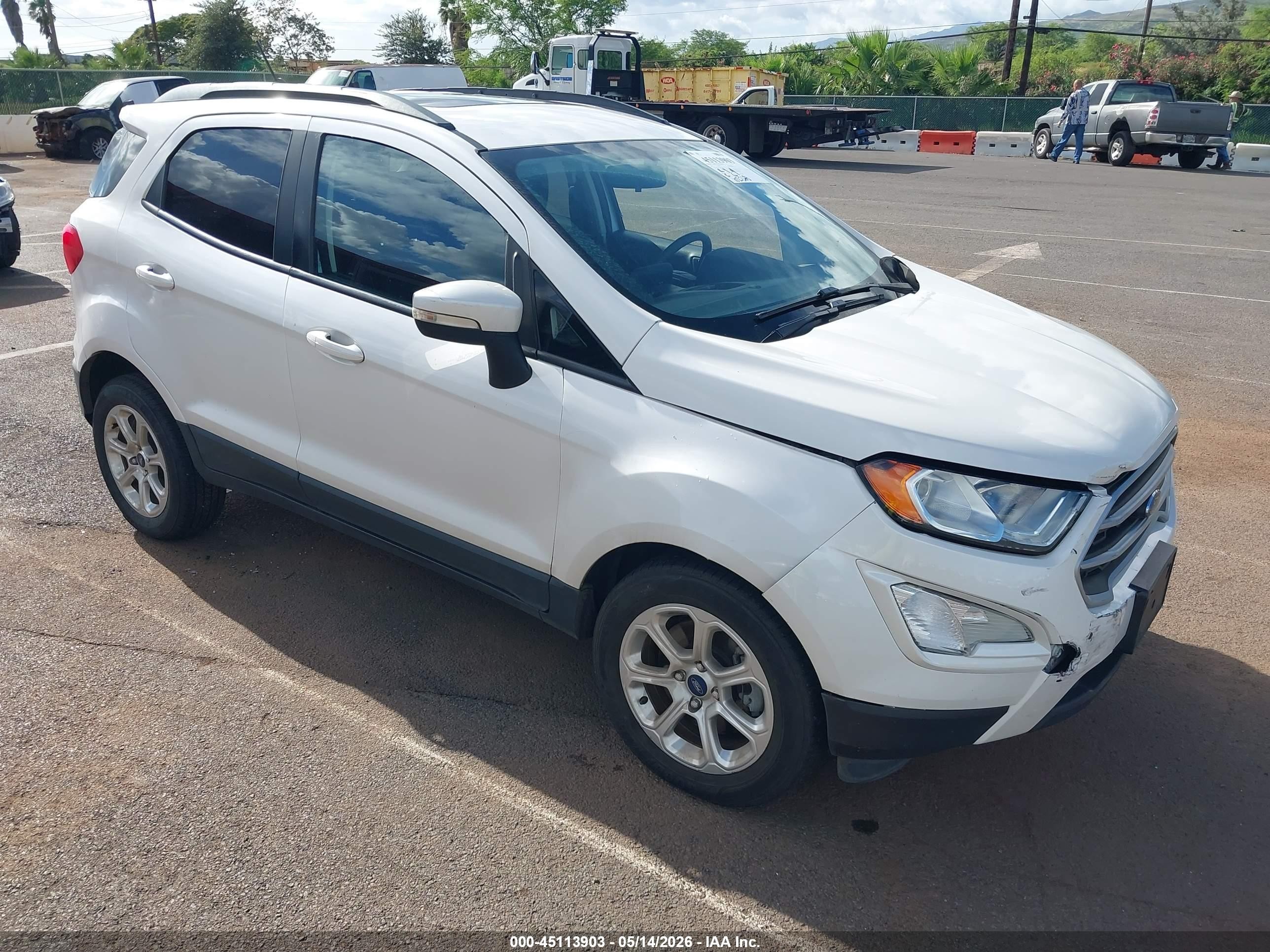 2019 Ford EcoSport SE, VIN MAJ3S2GE8KC274235 — Front end