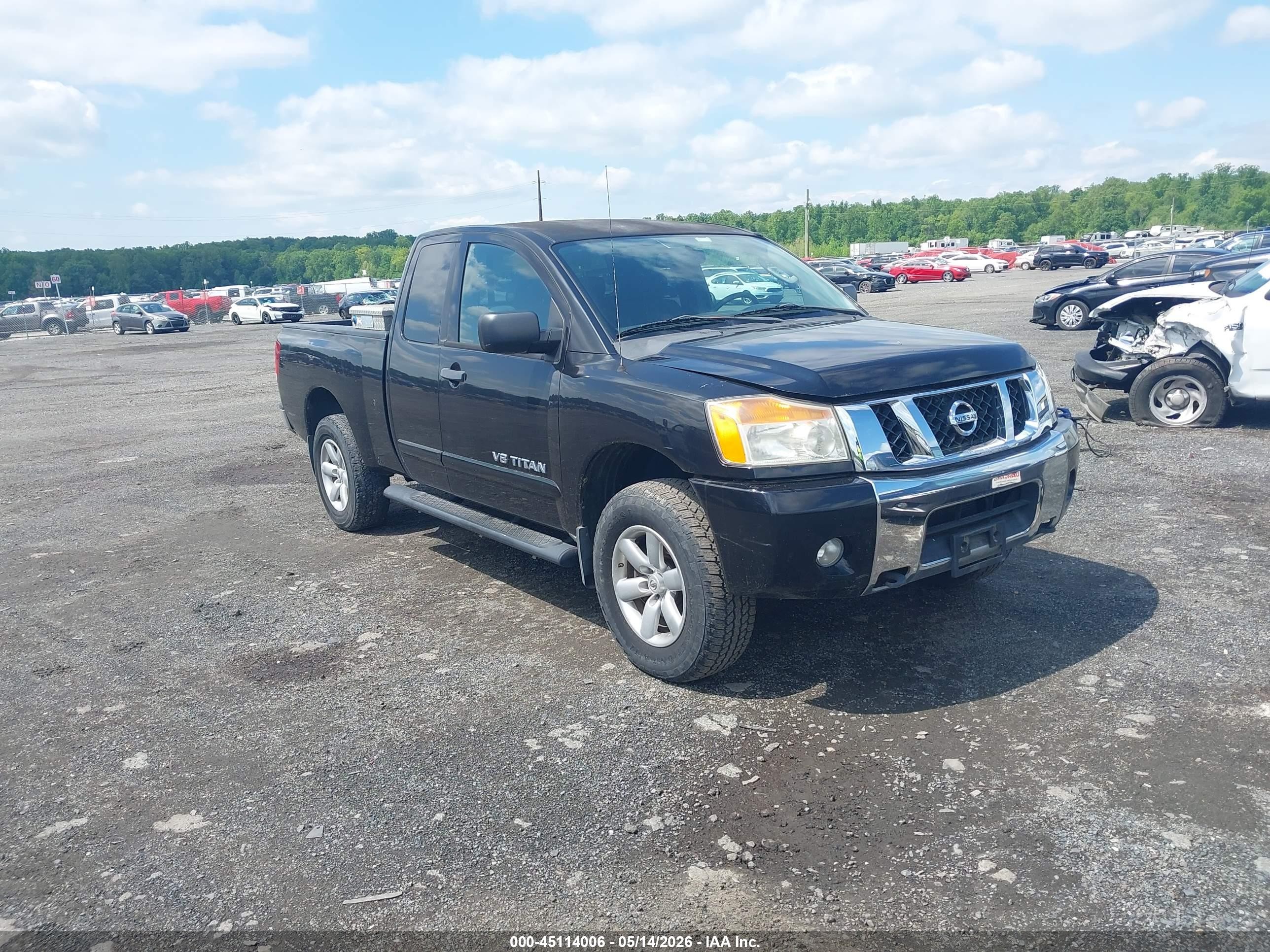 2011 Nissan Titan SV, VIN 1N6AA0CC3BN307110 — Normal wear