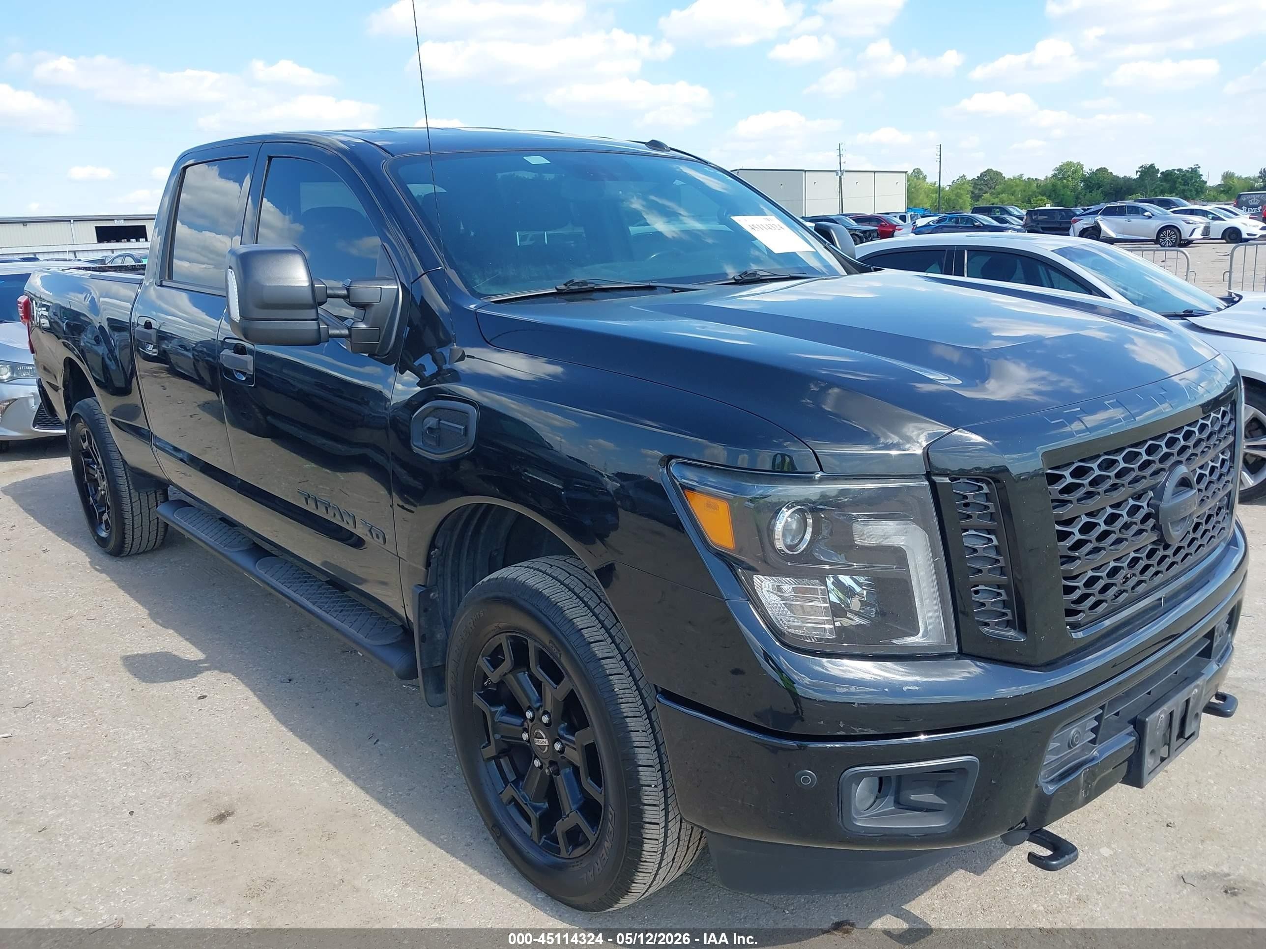 2019 Nissan Titan SV, VIN 1N6BA1F47KN527171 — Rear end