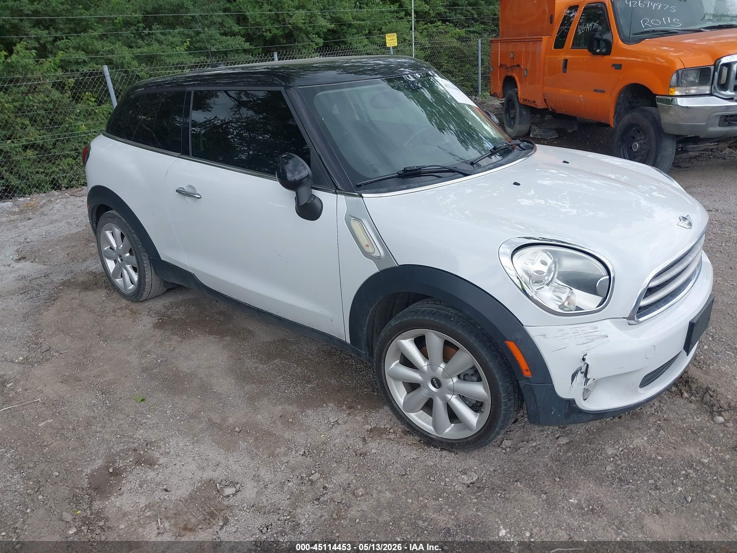 2013 MINI Paceman, VIN WMWSS1C59DWN46487 — Front end