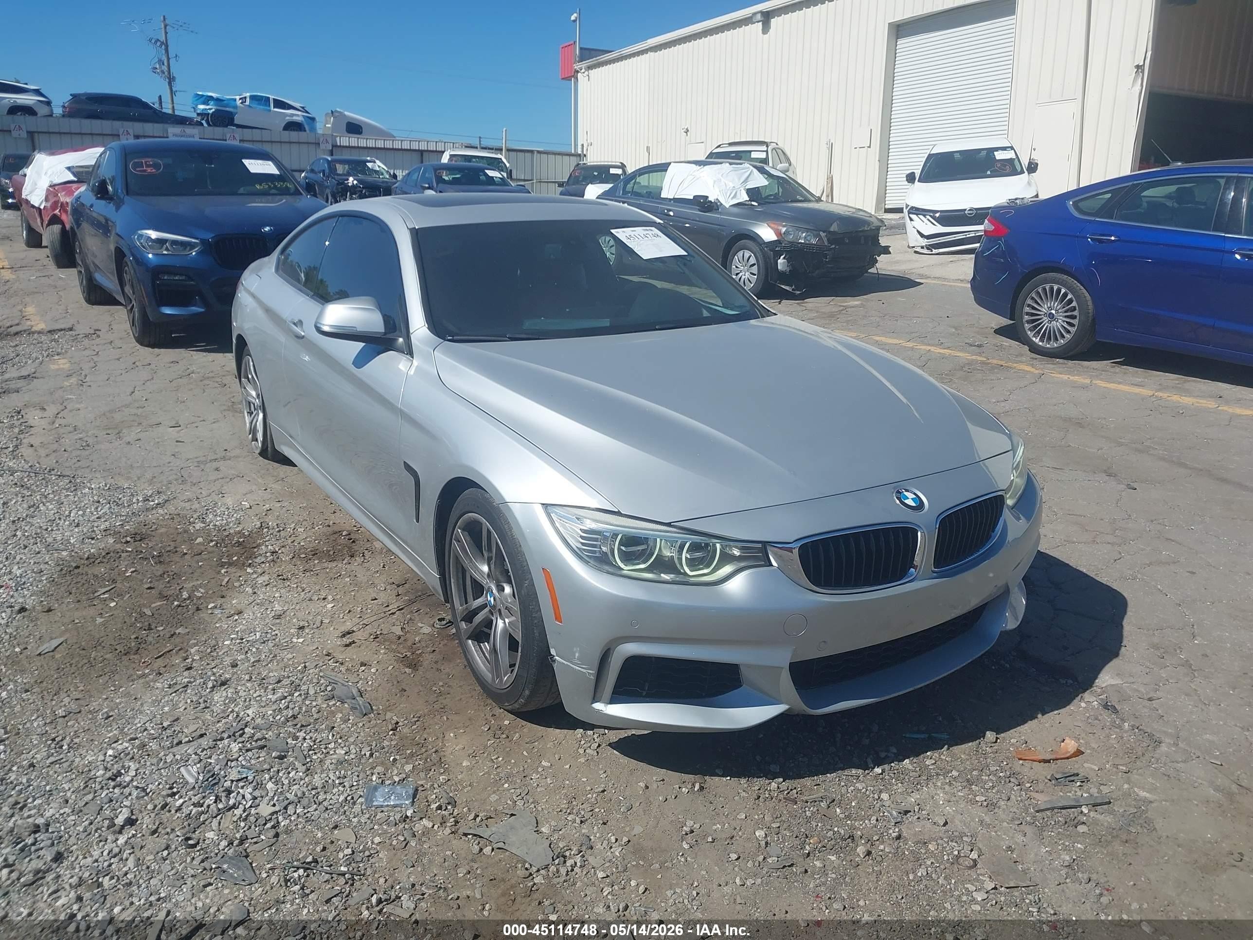 2014 BMW 4 Series 428i, VIN WBA3N7C51EF718172 — Side