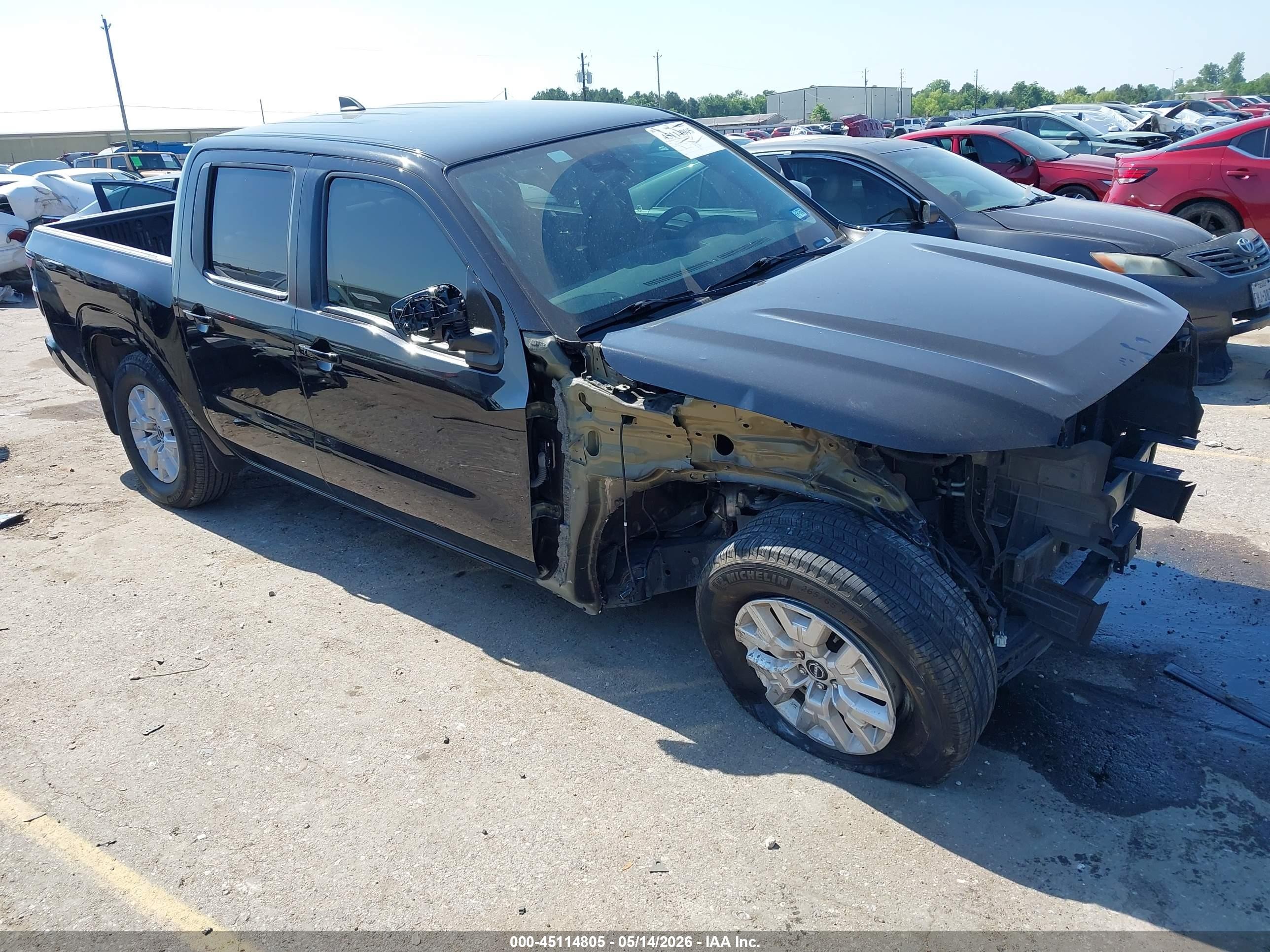 2022 Nissan Frontier Pro-X, VIN 1N6ED1EJ4NN619998 — Front end