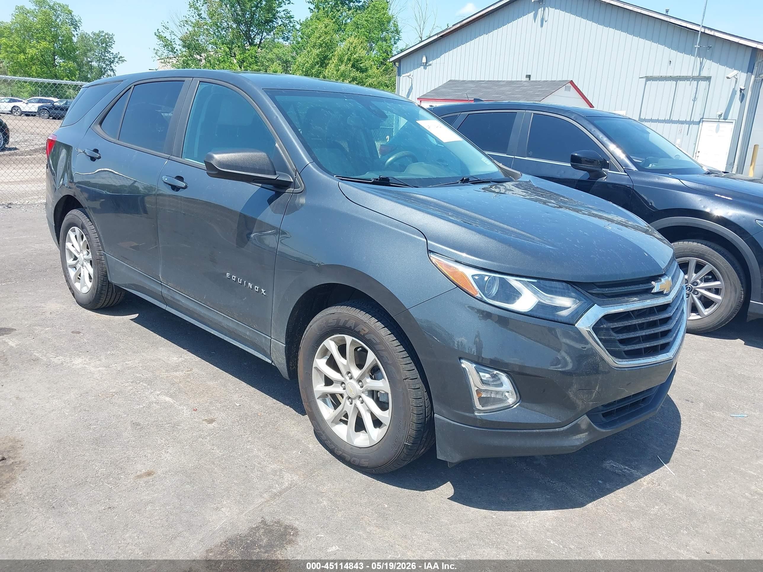 2020 Chevrolet Equinox LS, VIN 2GNAXHEV8L6258854 — Hail