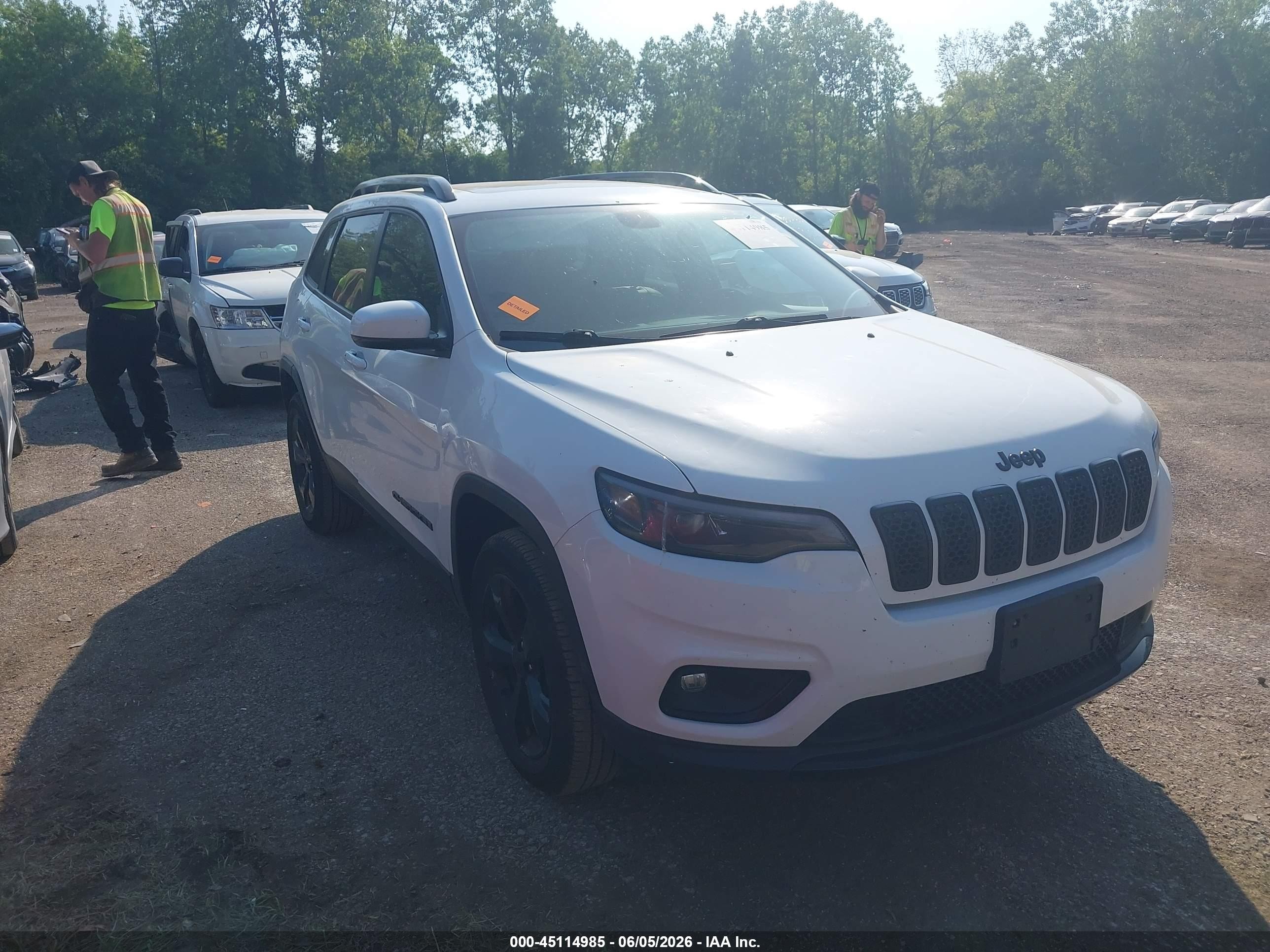 2020 Jeep Cherokee Altitude, VIN 1C4PJMLB9LD529394 — Hail