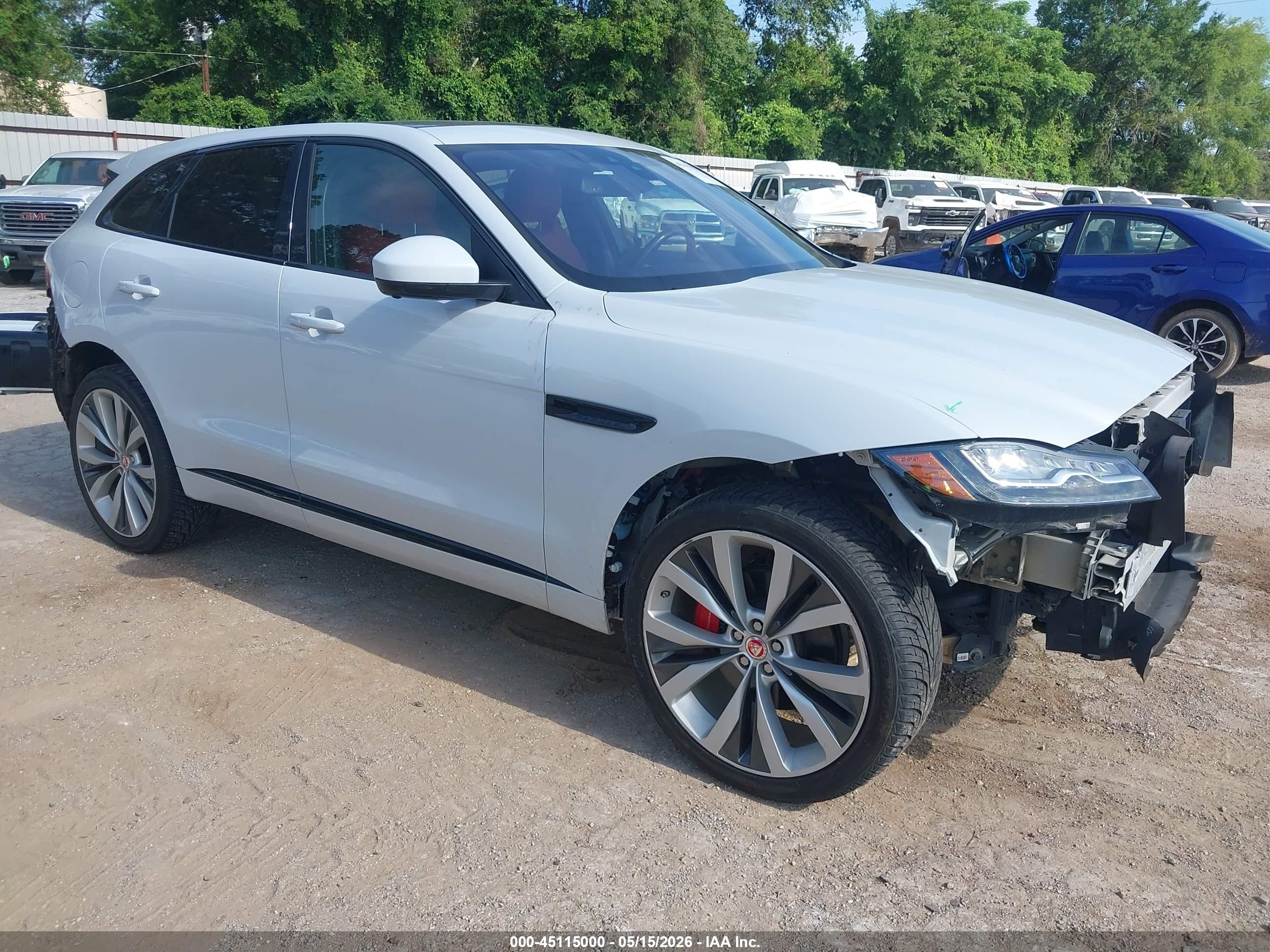 2017 Jaguar F-Pace S, VIN SADCM2BV0HA076253 — По всему кузову