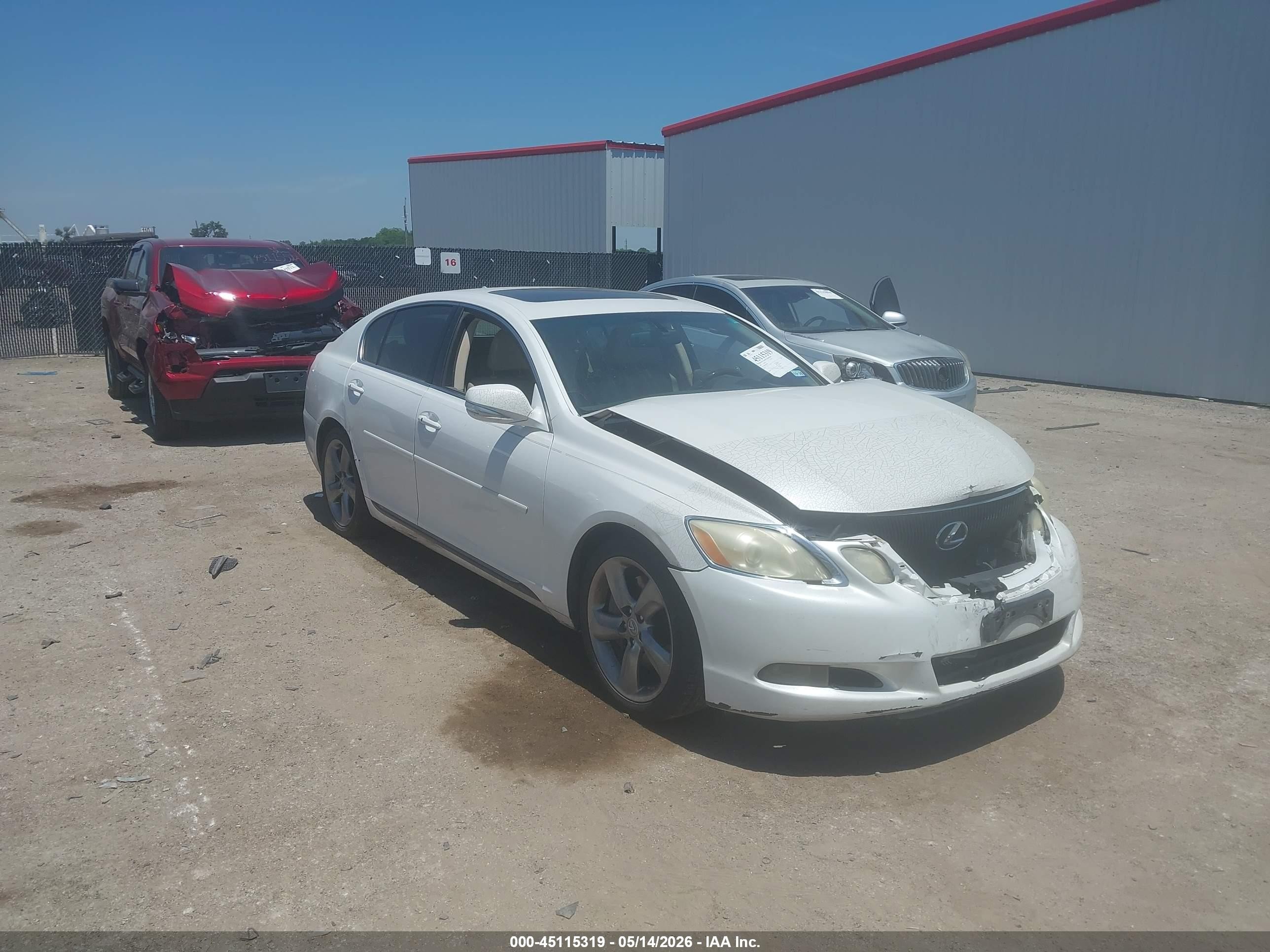 2009 Lexus GS 350, VIN JTHBE96S490044229 — Перед