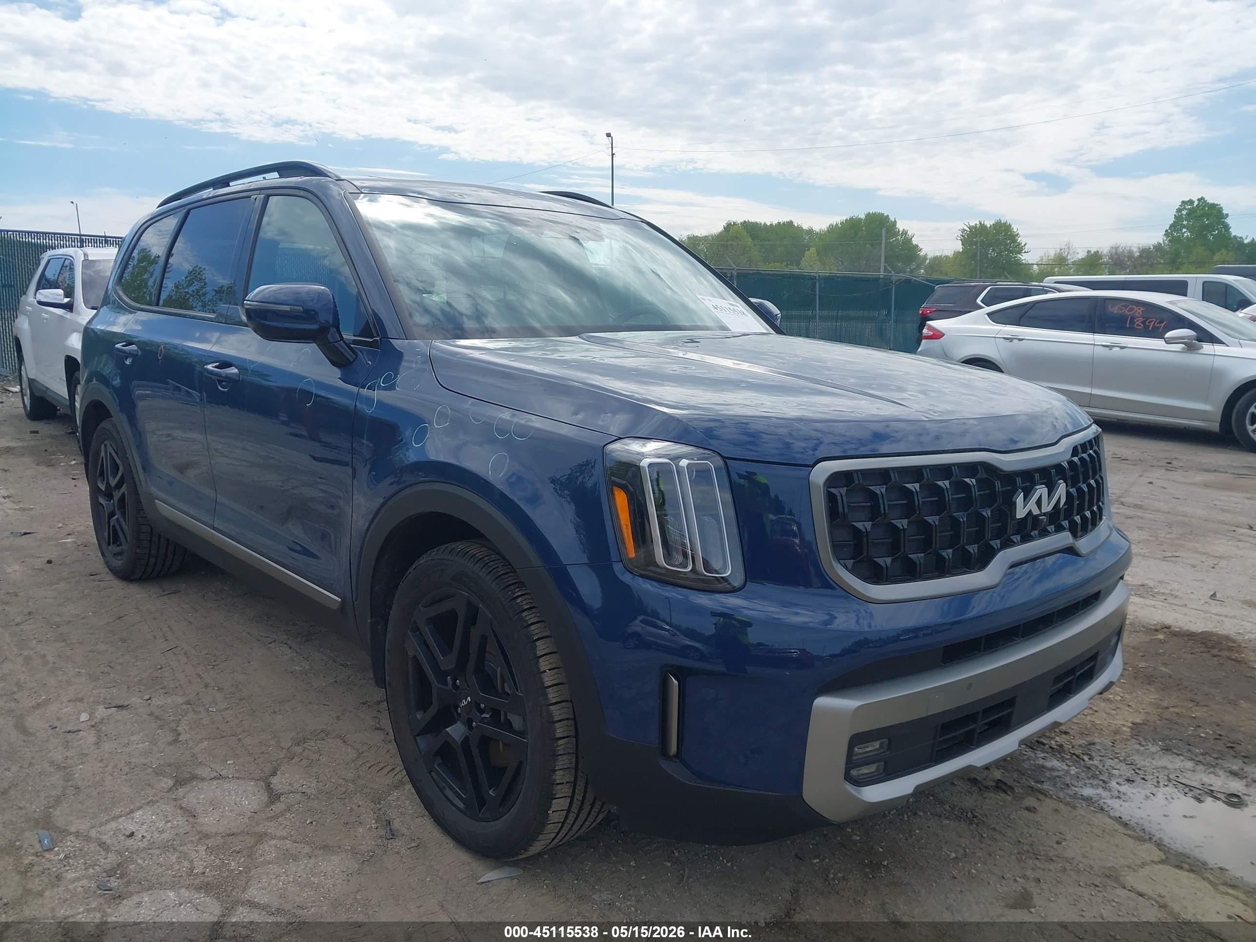 2023 Kia Telluride SX Prestige X-Pro, VIN 5XYP5DGC4PG336603 — Hail