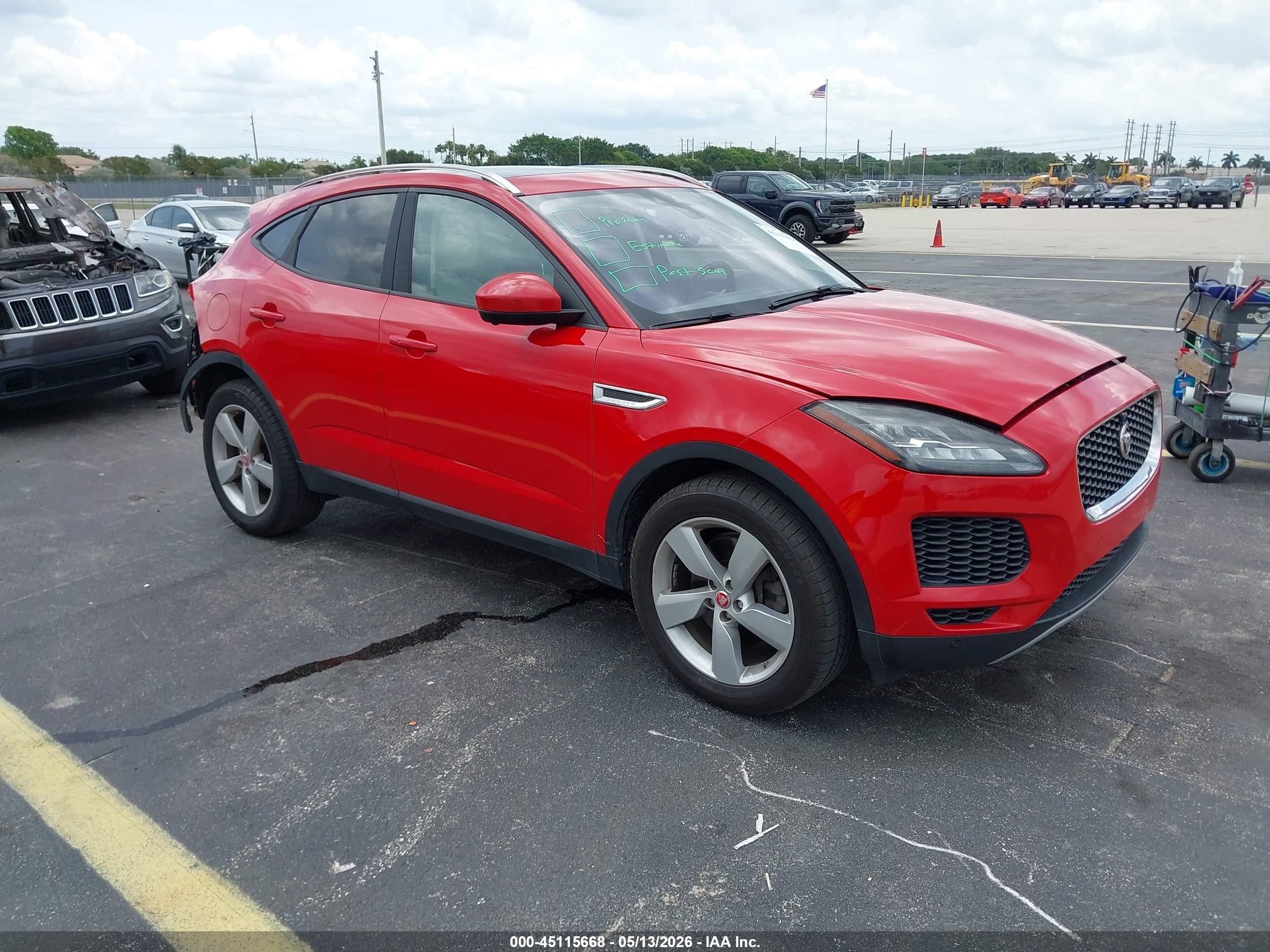 2020 Jaguar E-Pace, VIN SADFK2FX5L1Z82065 — Rear end