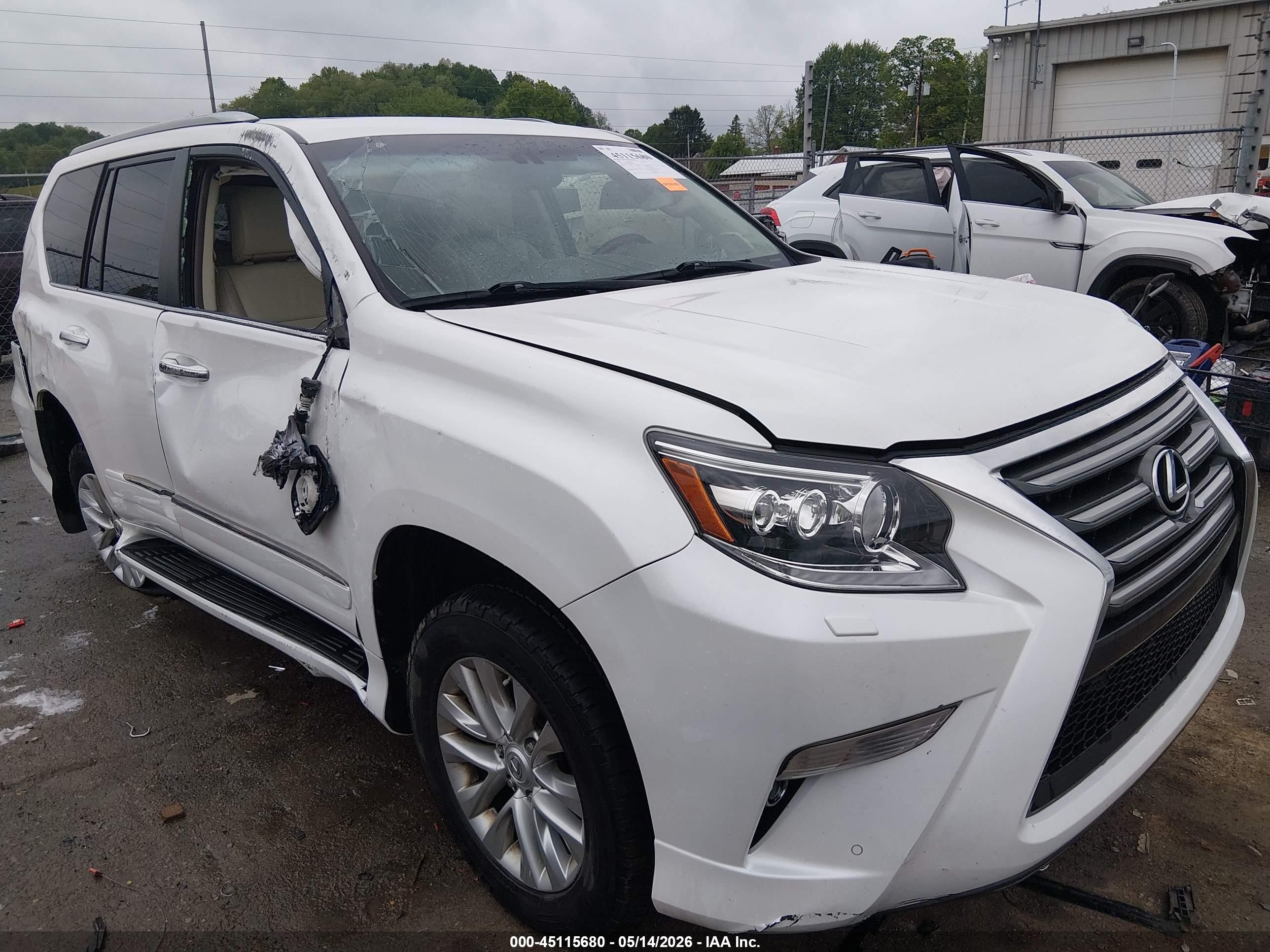2018 Lexus GX 460 Premium, VIN JTJBM7FX4J5208653 — Rollover