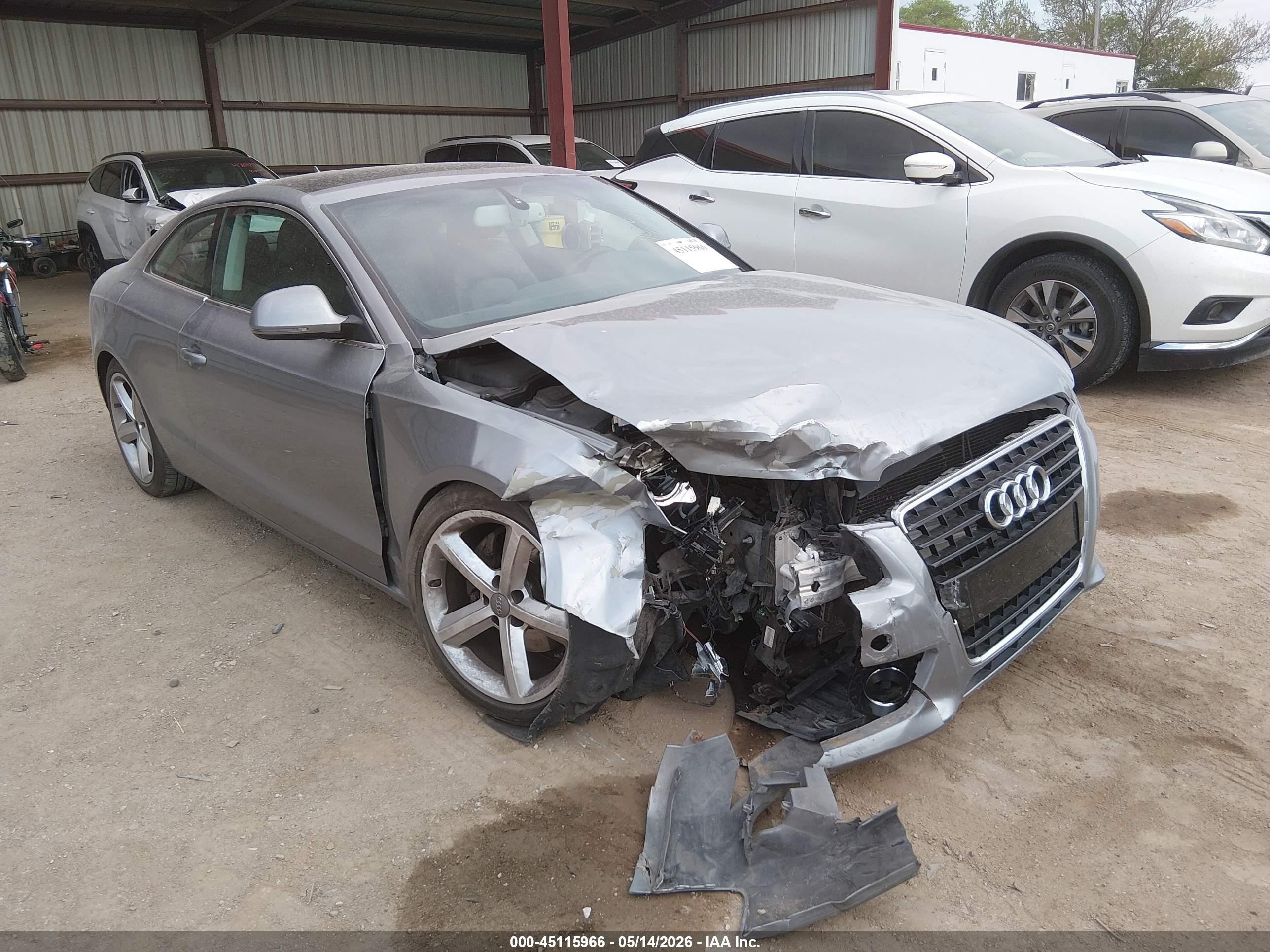 2009 Audi A5, VIN WAUDK78T39A013526 — Перед