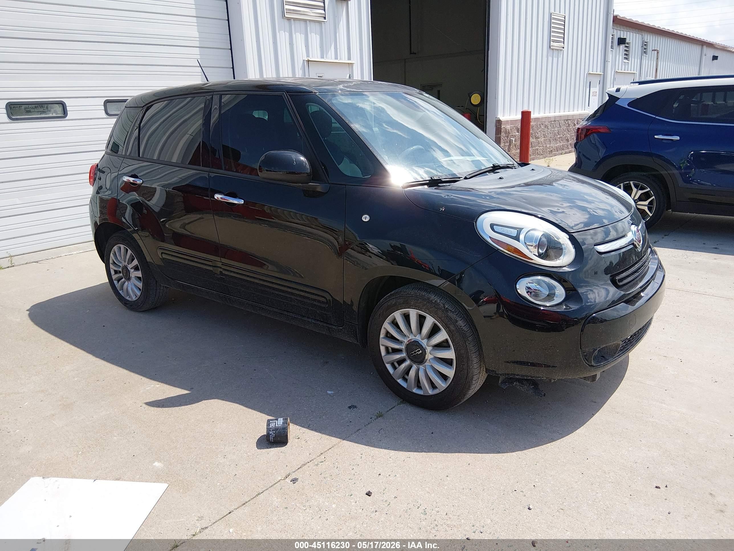 2014 FIAT 500L Easy, VIN ZFBCFABH2EZ003573 — Hail