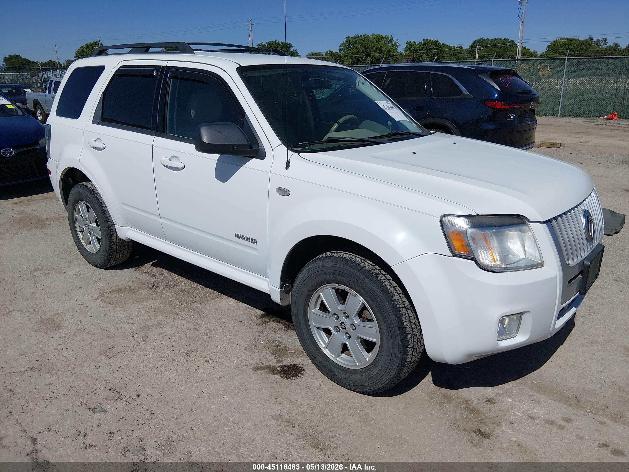2008 Mercury Mariner, VIN 4M2CU81Z98KJ13534 — Hail