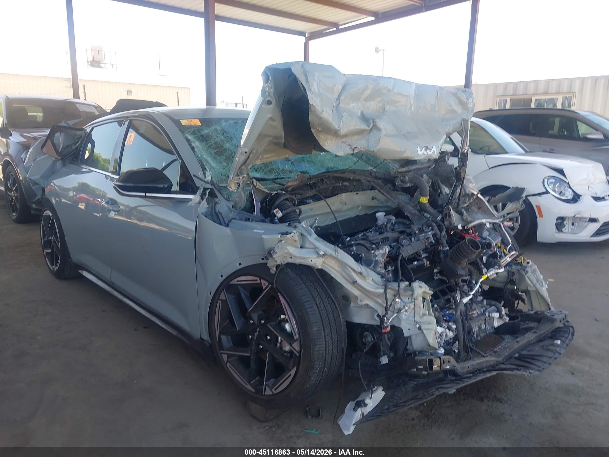 2025 Kia K4 GT-Line, VIN 3KPFW4DE6SE099214 — Biohazard / chemical