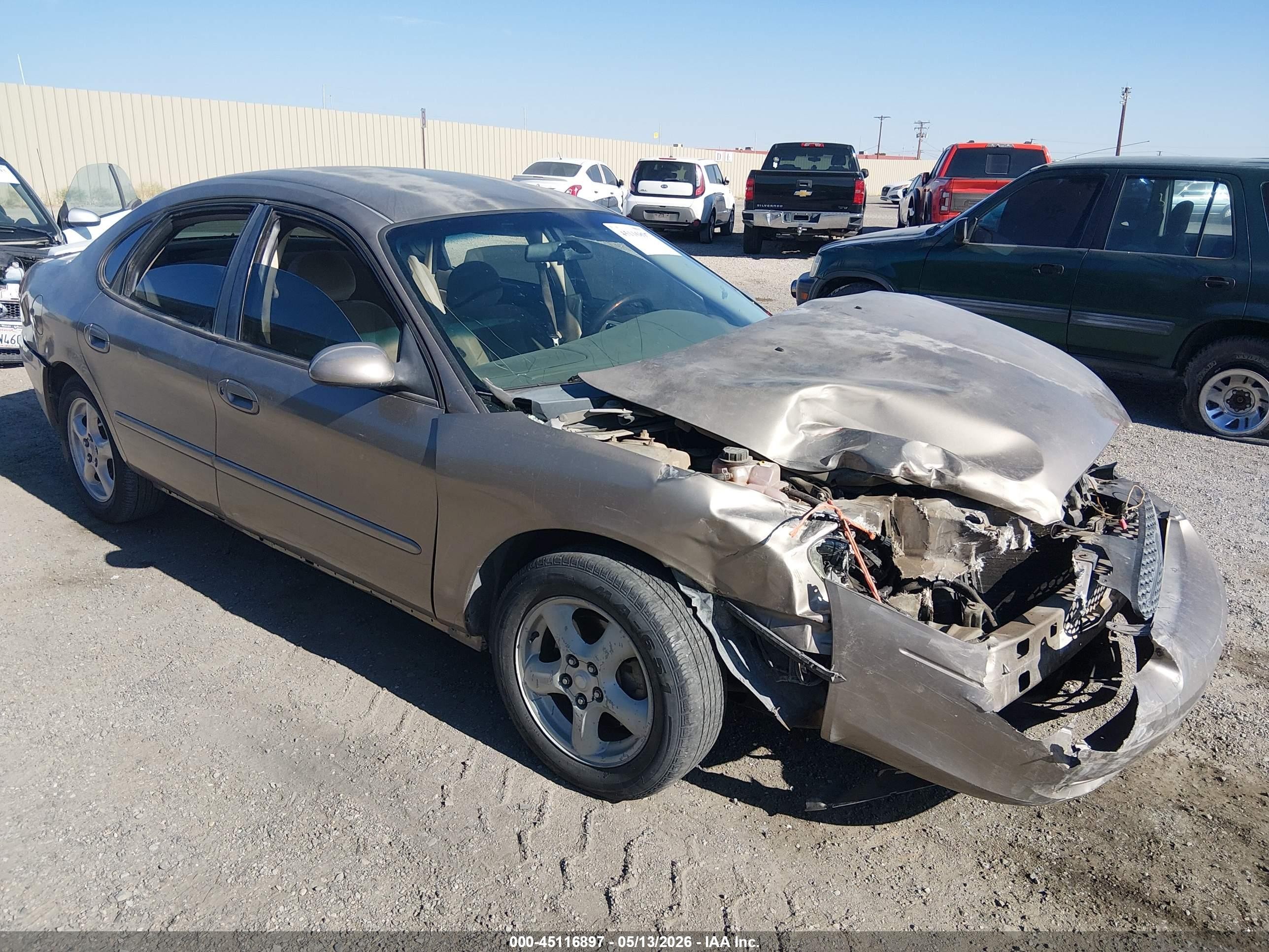 2002 Ford Taurus SE Standard, VIN 1FAFP53U72A178296 — Normal wear