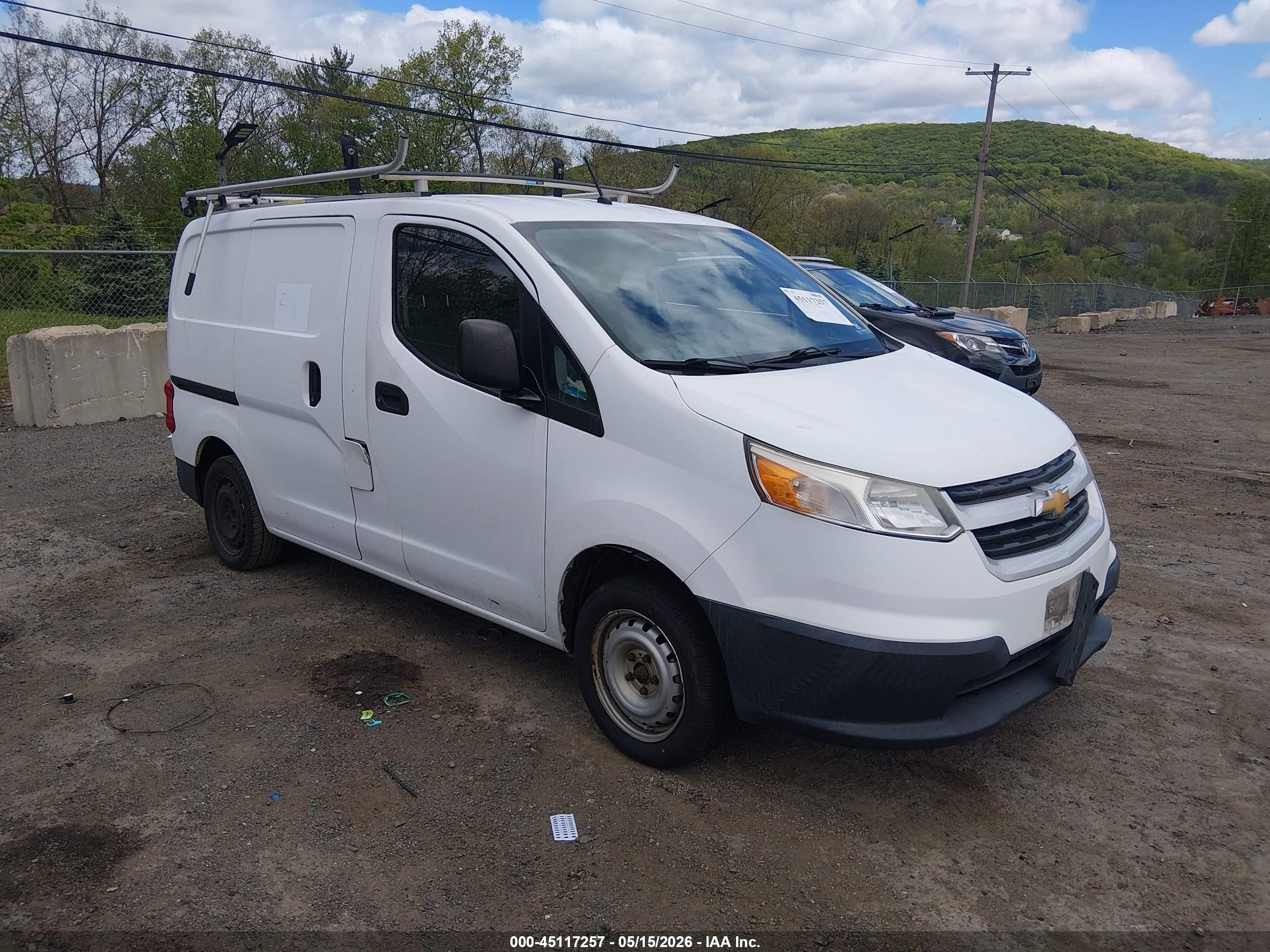 2017 Chevrolet City Express Cargo LS, VIN 3N63M0YN4HK702437 — Normal wear