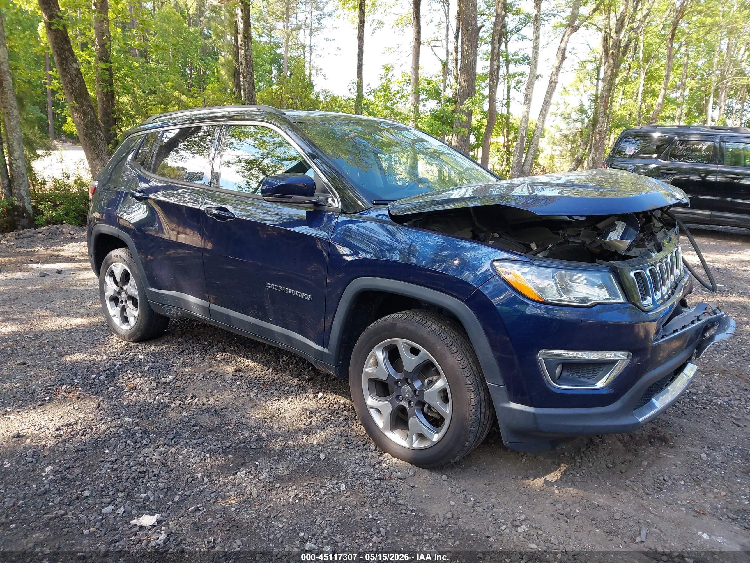 2020 Jeep Compass Limited, VIN 3C4NJDCB7LT159998 — Front end