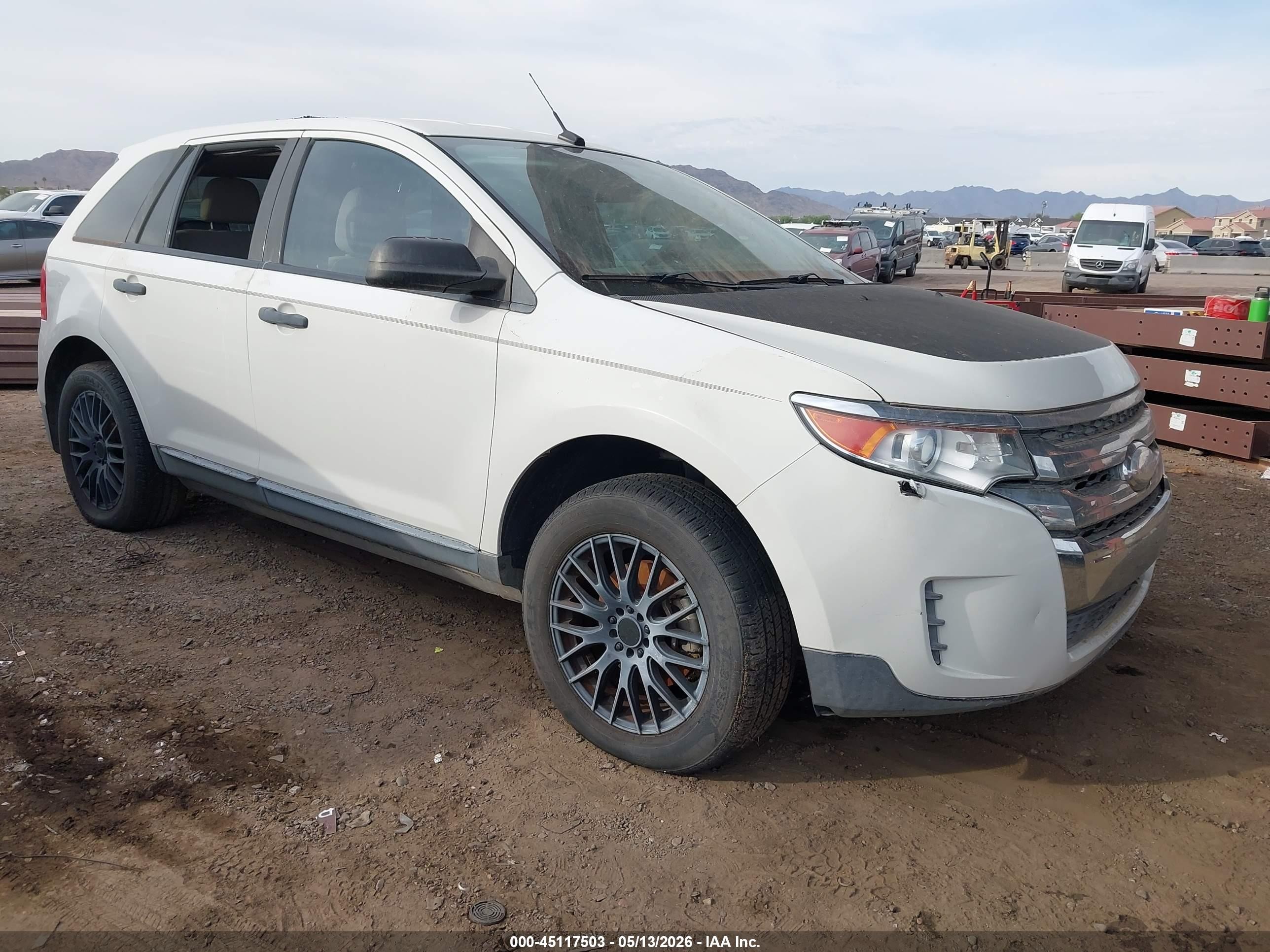2013 Ford Edge SE, VIN 2FMDK4GC1DBE11829 — Normal wear