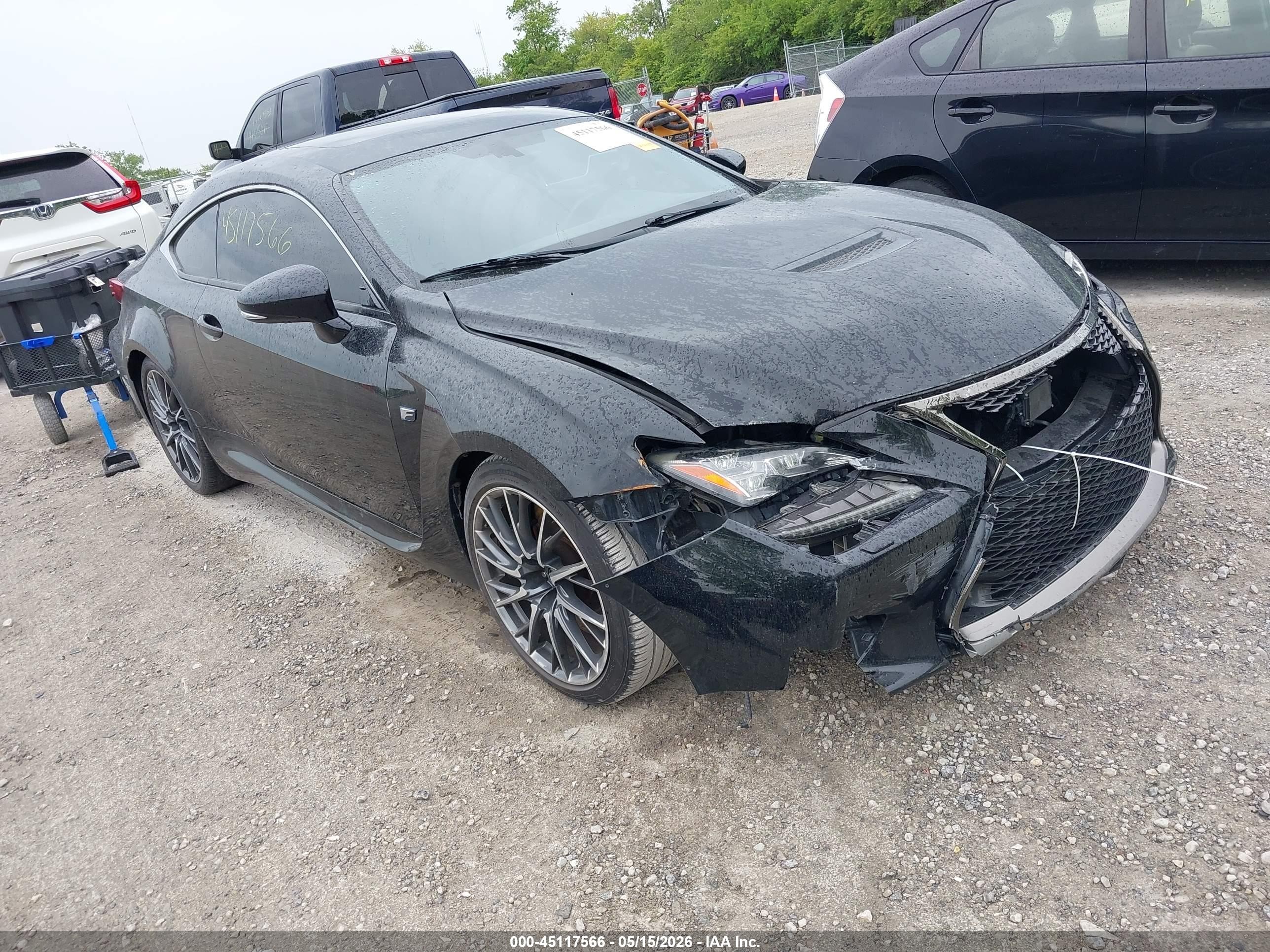 2015 Lexus RC F, VIN JTHHP5BC1F5003065 — Theft recovery