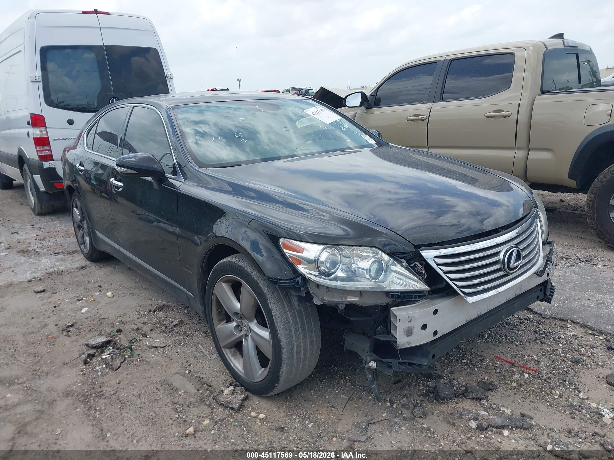 2011 Lexus LS 460, VIN JTHBL5EF0B5106687 — Theft recovery