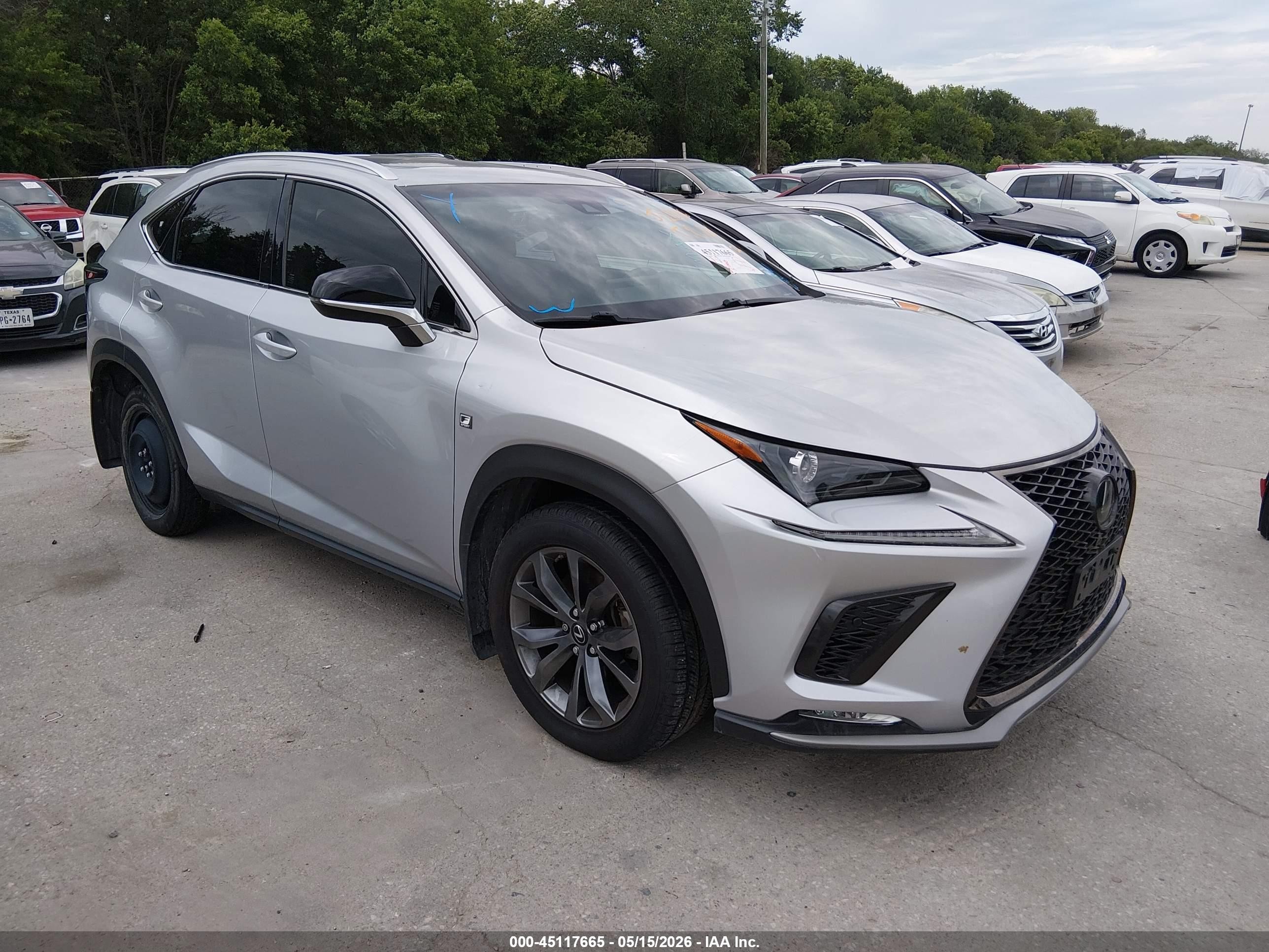 2018 Lexus NX 300, VIN JTJYARBZ4J2112156 — Normal wear