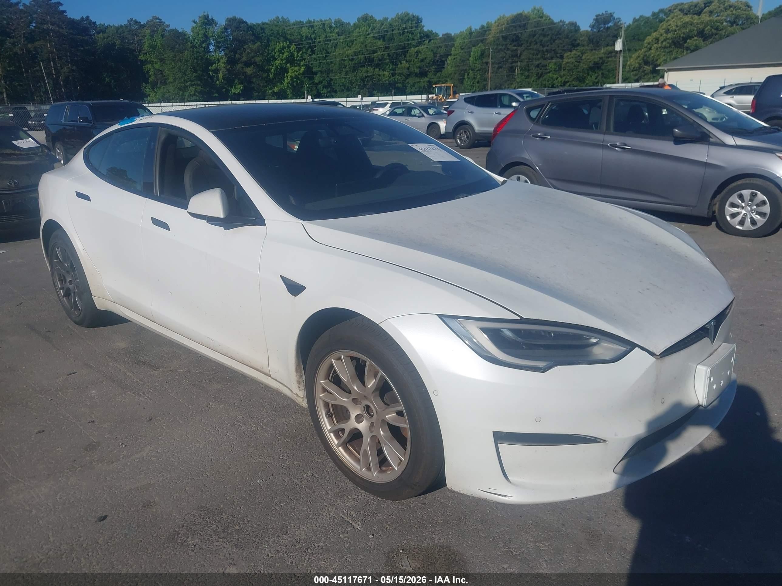 2021 Tesla Model S Long Range, VIN 5YJSA1E56MF428467 — Repossession