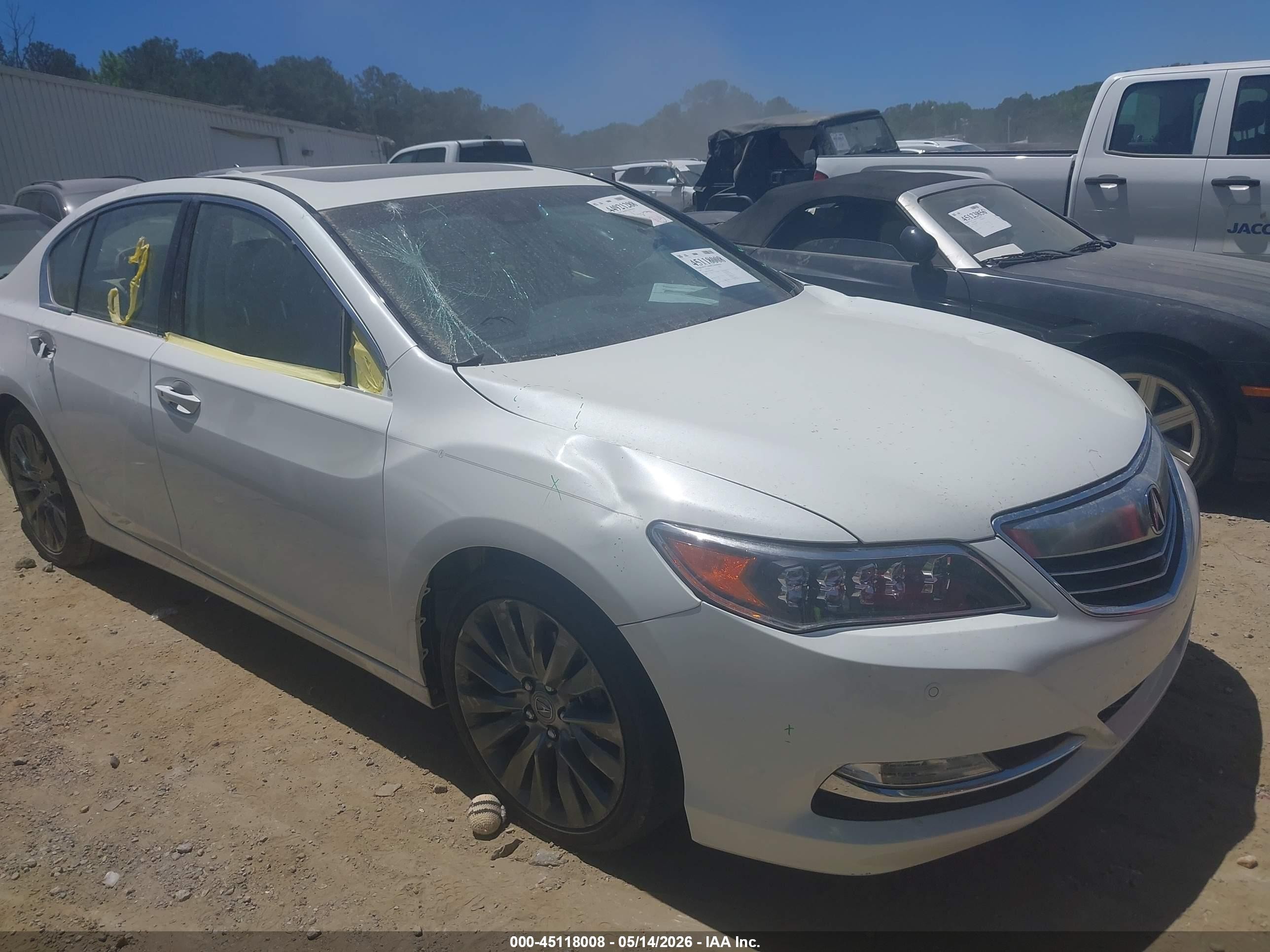 2017 Acura RLX w/Advance Pkg, VIN JH4KC1F9XHC000642 — All over