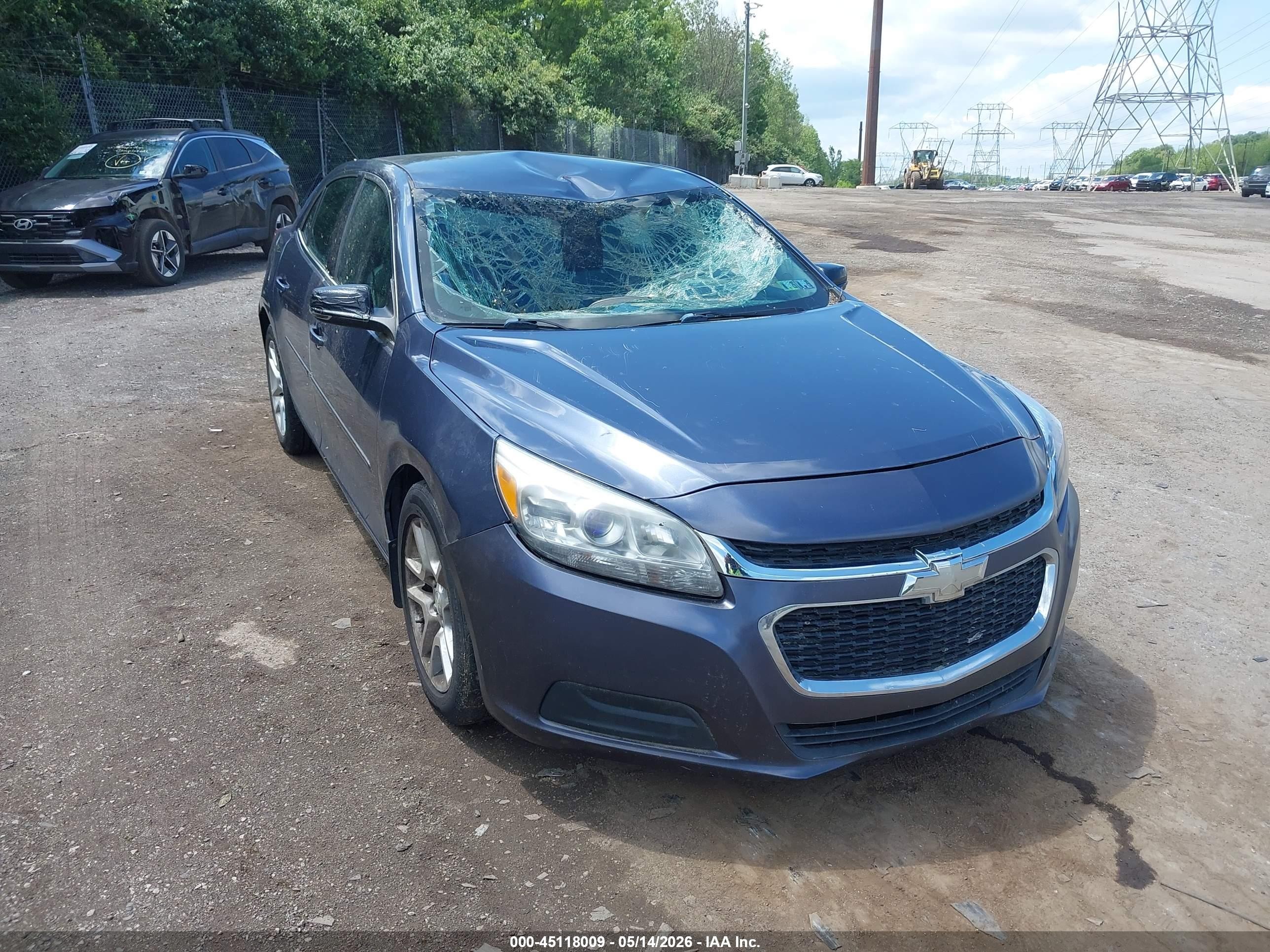 2014 Chevrolet Malibu LT, VIN 1G11C5SL8EF164058 — Обычный износ