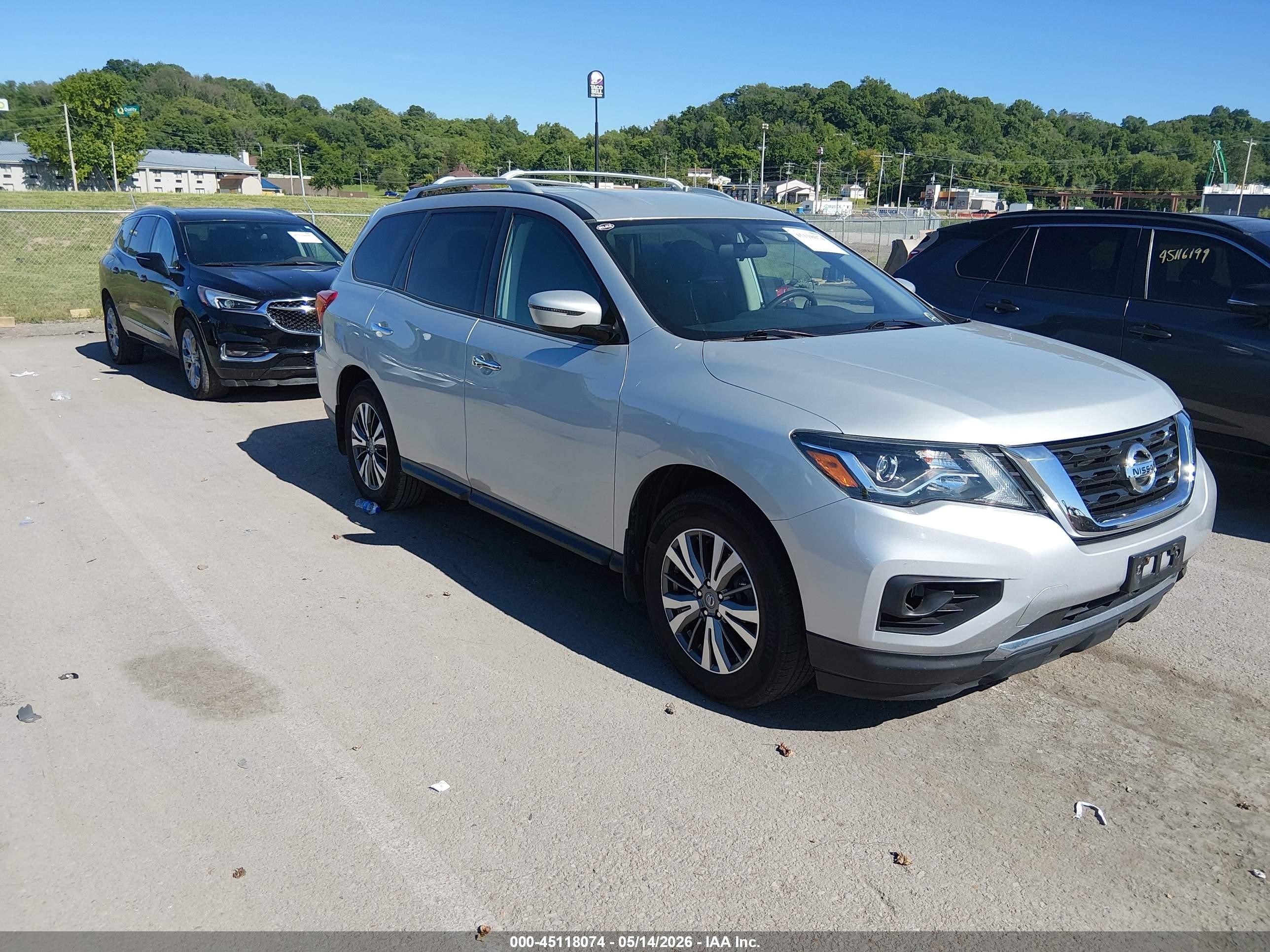 2020 Nissan Pathfinder S, VIN 5N1DR2ANXLC593362 — Hail