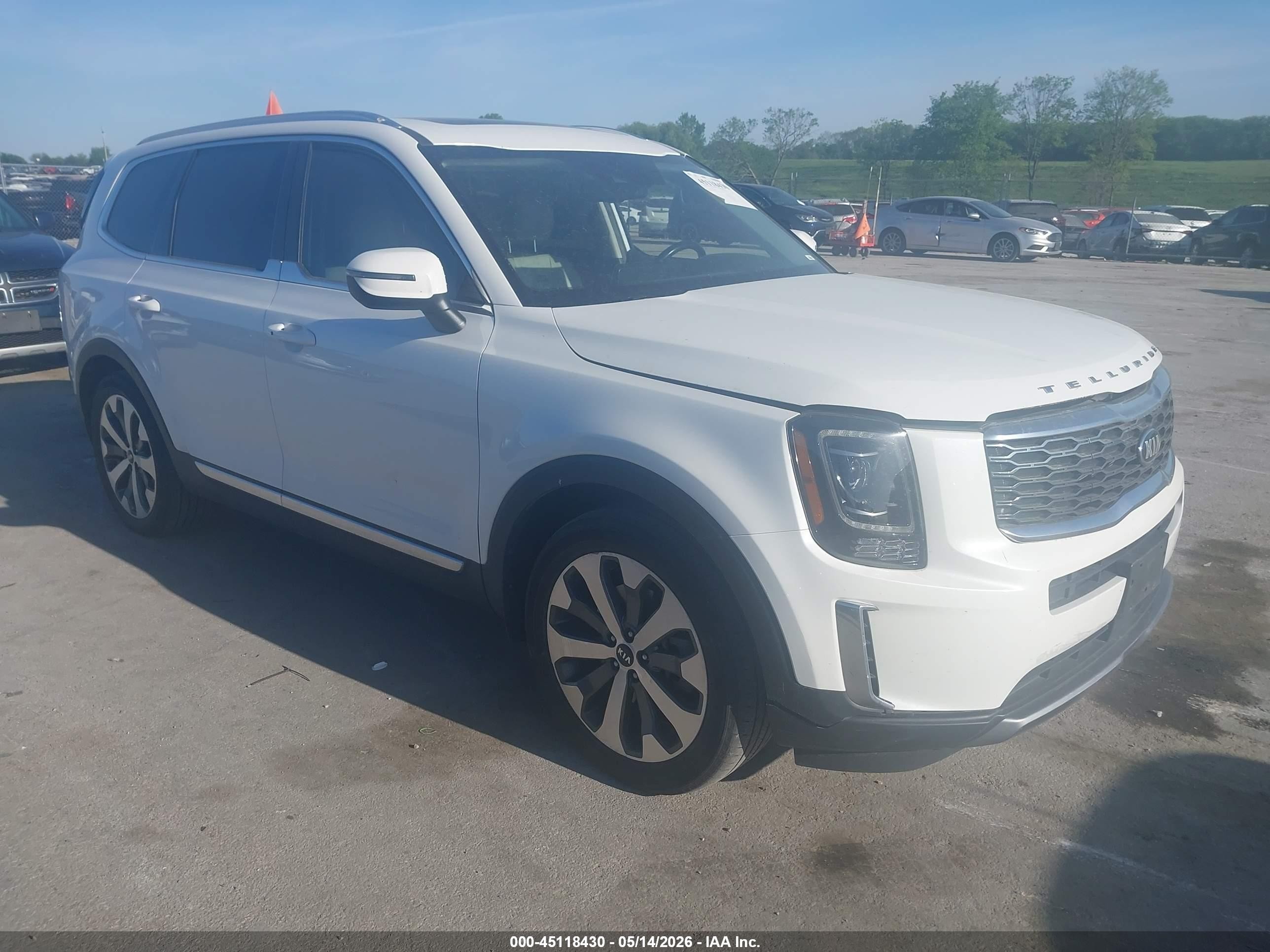 2020 Kia Telluride EX, VIN 5XYP3DHC1LG090253 — Rear end