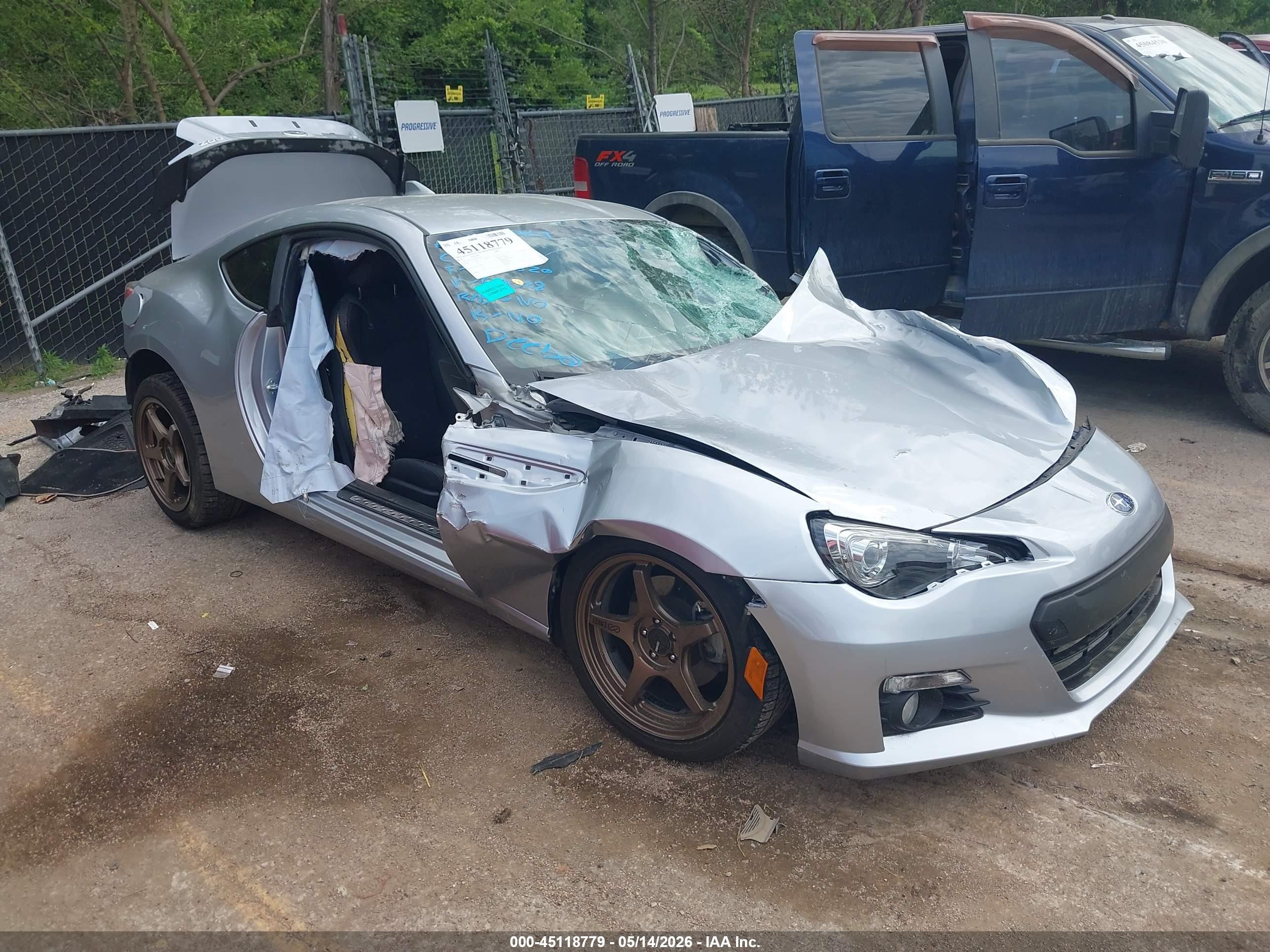 2015 Subaru BRZ Limited, VIN JF1ZCAC11F9604238 — All over