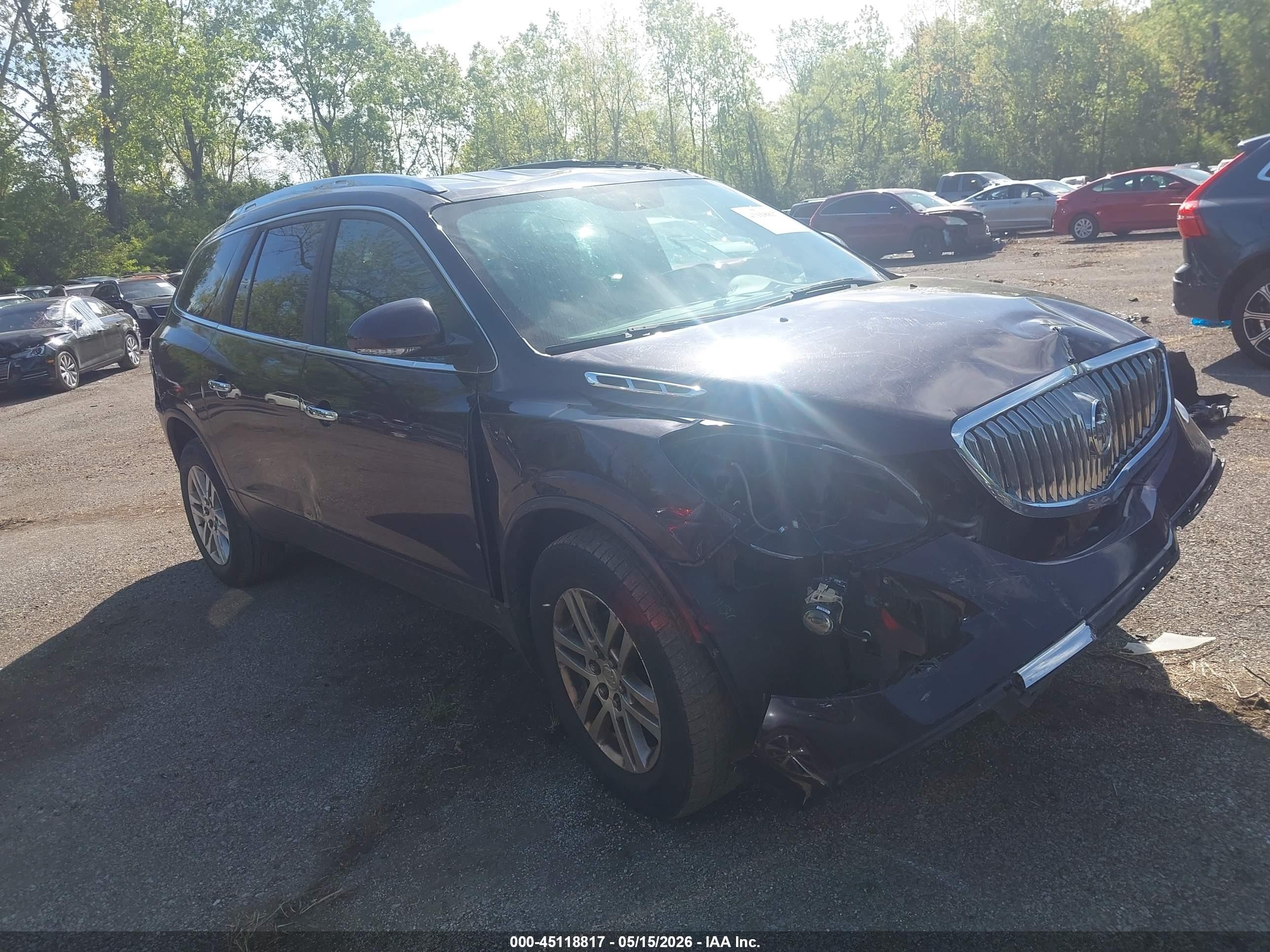 2009 Buick Enclave CX, VIN 5GAER13D49J213154 — Theft recovery