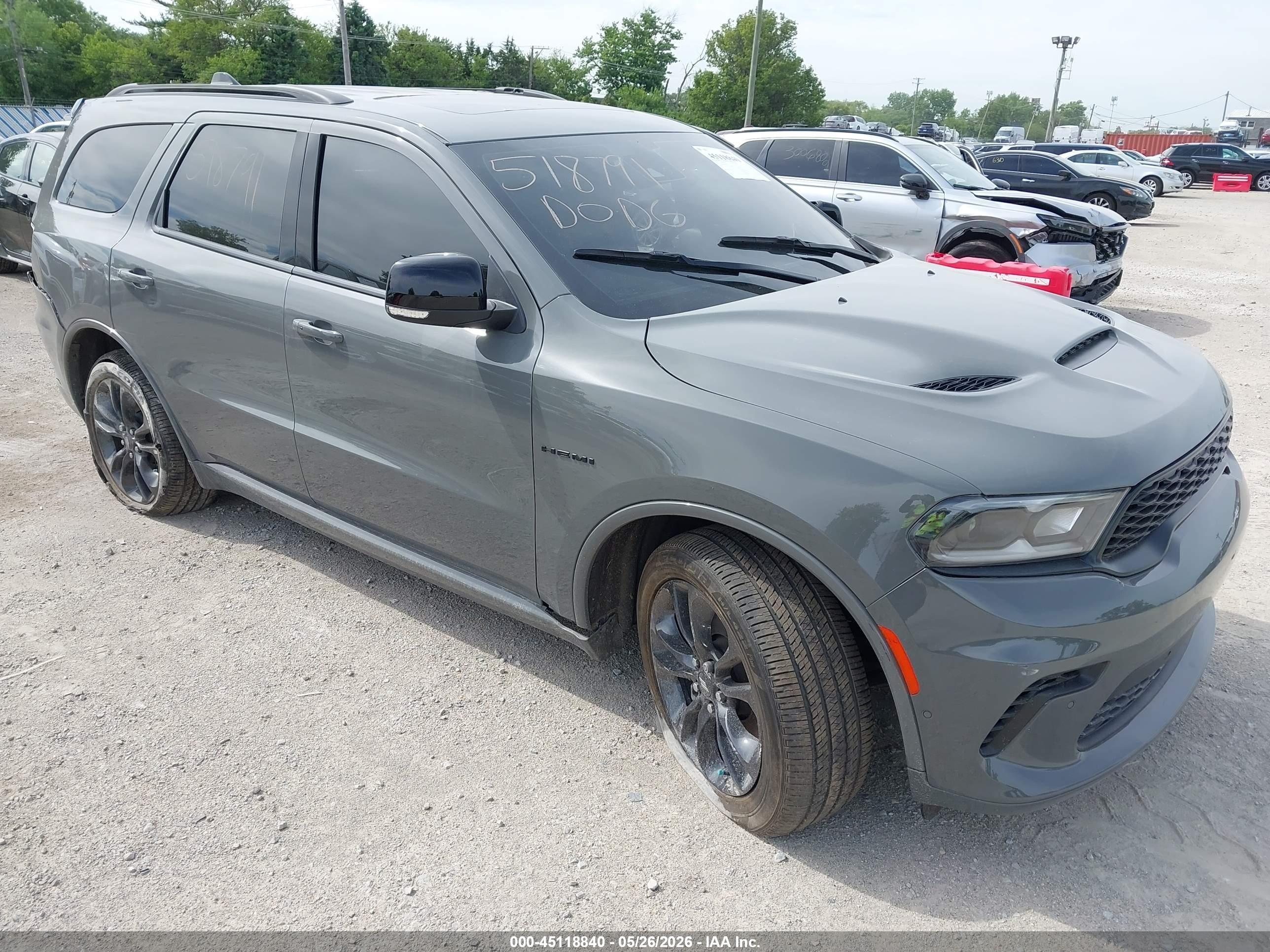 2024 Dodge Durango R/T Plus, VIN 1C4SDJCT0RC176714 — Rear end