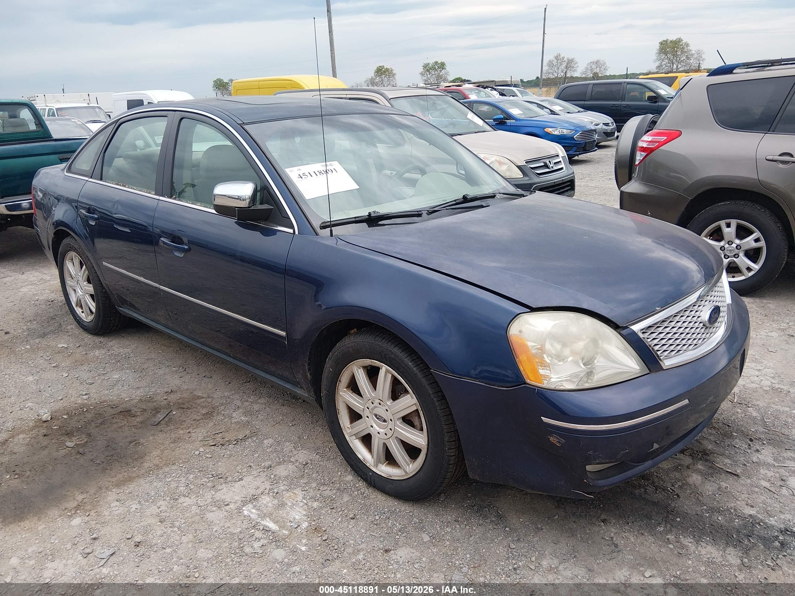 2005 Ford Five Hundred Limited, VIN 1FAFP25185G205976 — Normal wear