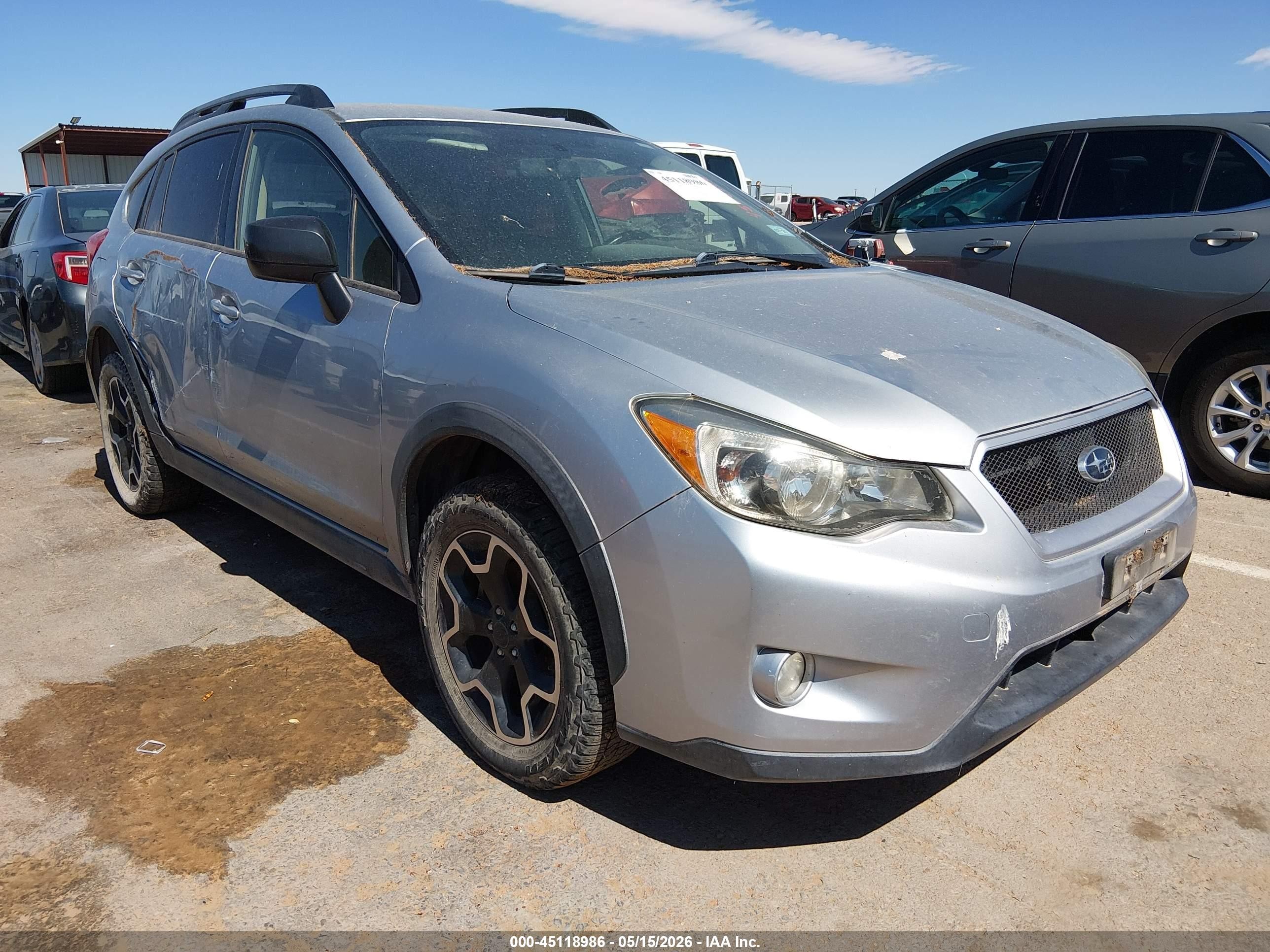 2013 Subaru Crosstrek Limited, VIN JF2GPAGC7DH841175 — Normal wear