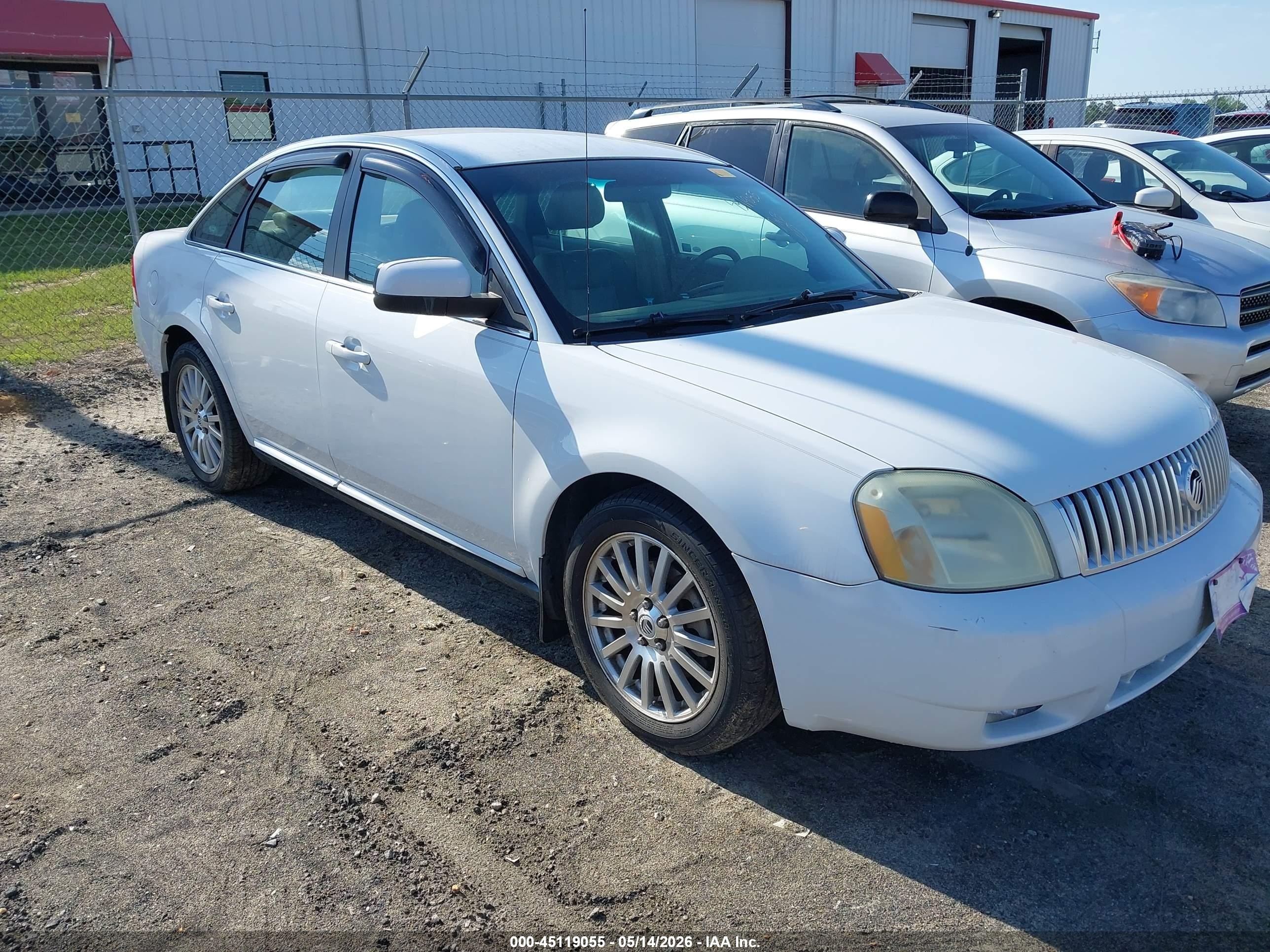 2006 Mercury Montego Premier, VIN 1MEFM42106G616825 — Normal wear