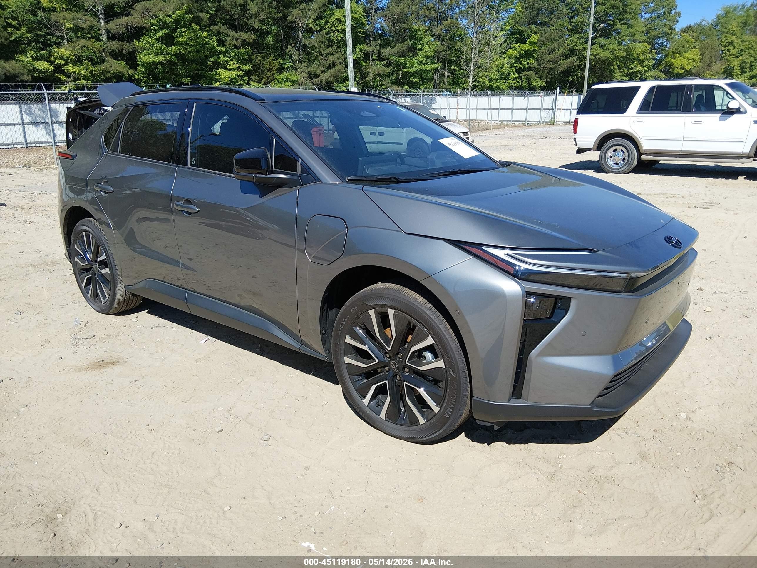 2026 Toyota bZ XLE, VIN JTMBDAFB2TA002391 — Rear end