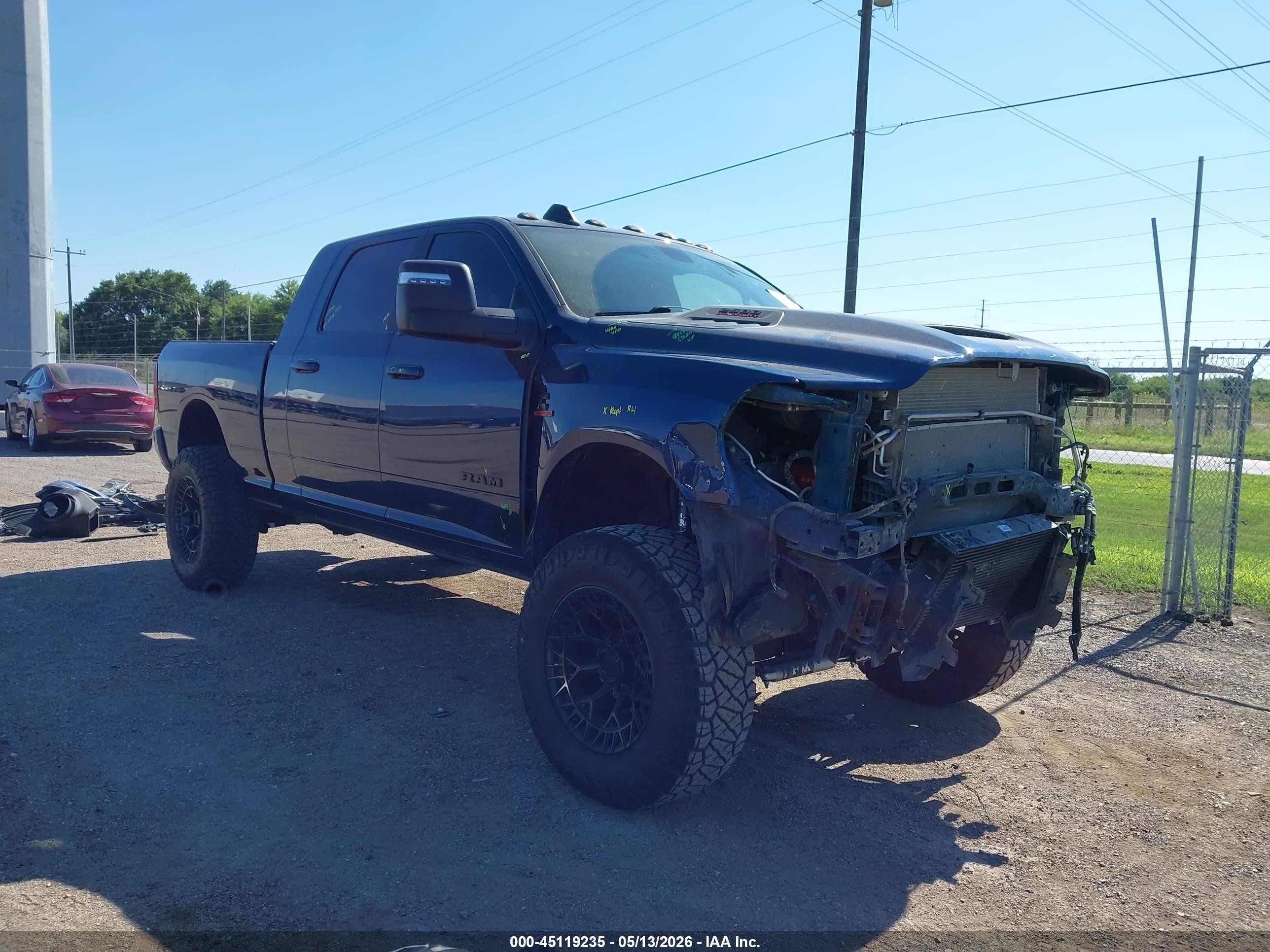 2023 Ram 2500 Laramie, VIN 3C6UR5NL6PG617066 — Front end