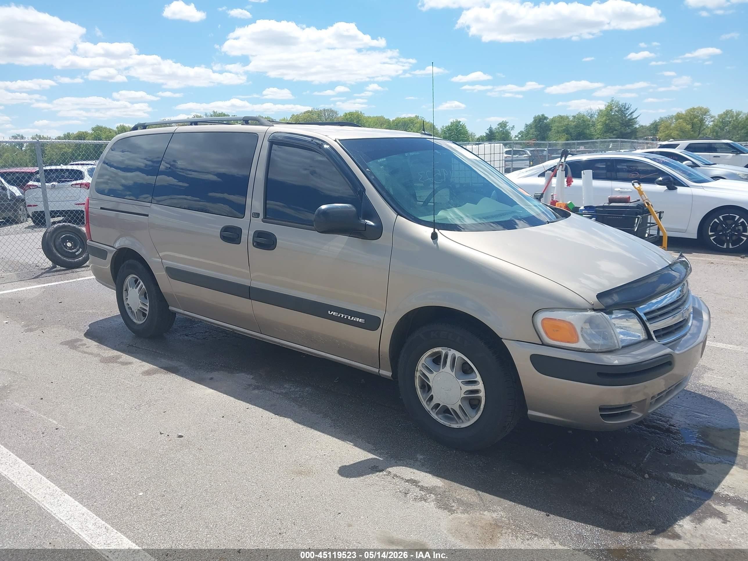 2003 Chevrolet Venture LT, VIN 1GNDX13E43D304642 — Hail