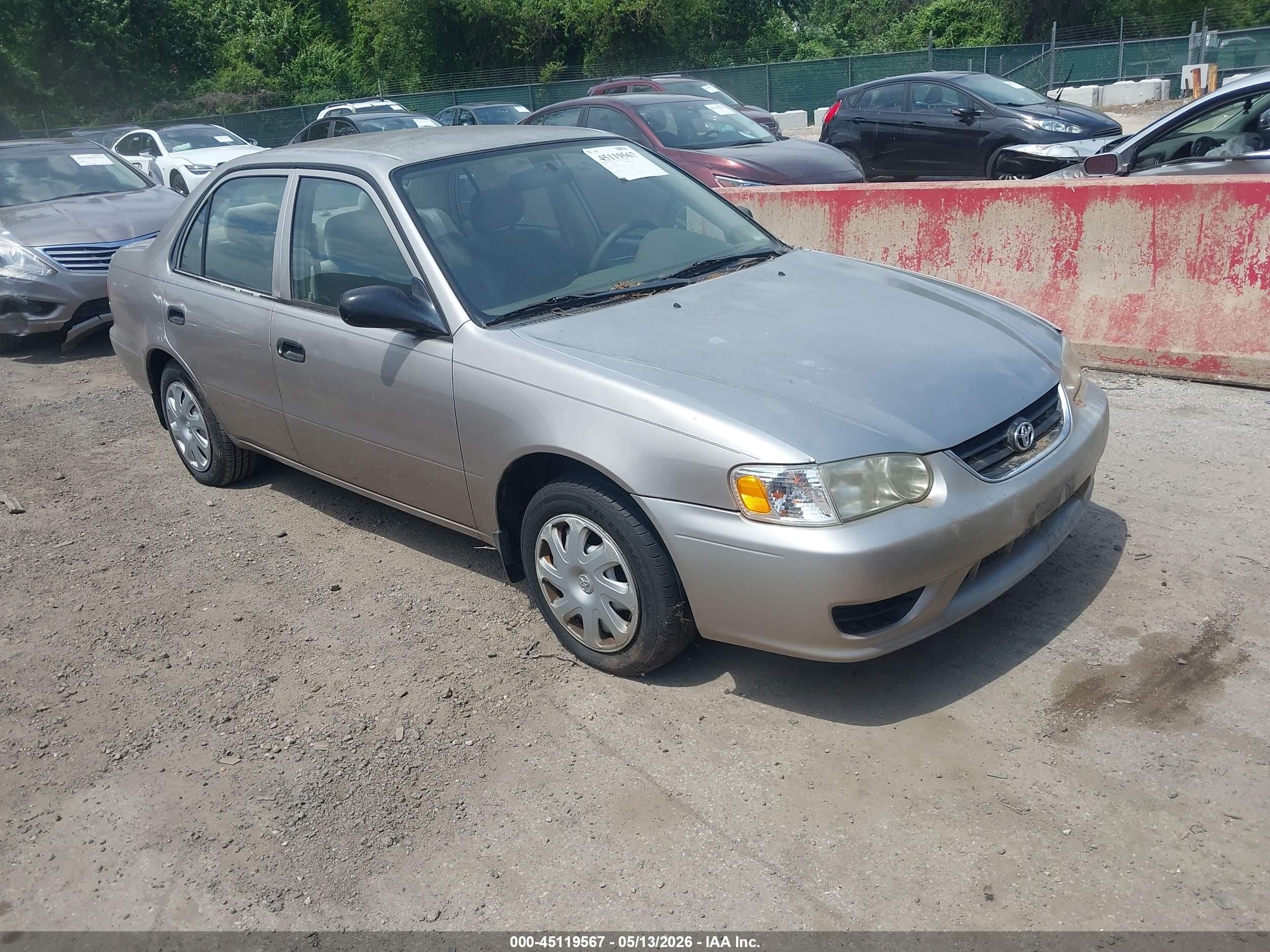 2001 Toyota Corolla CE, VIN 2T1BR12E31C475906 — Normal wear