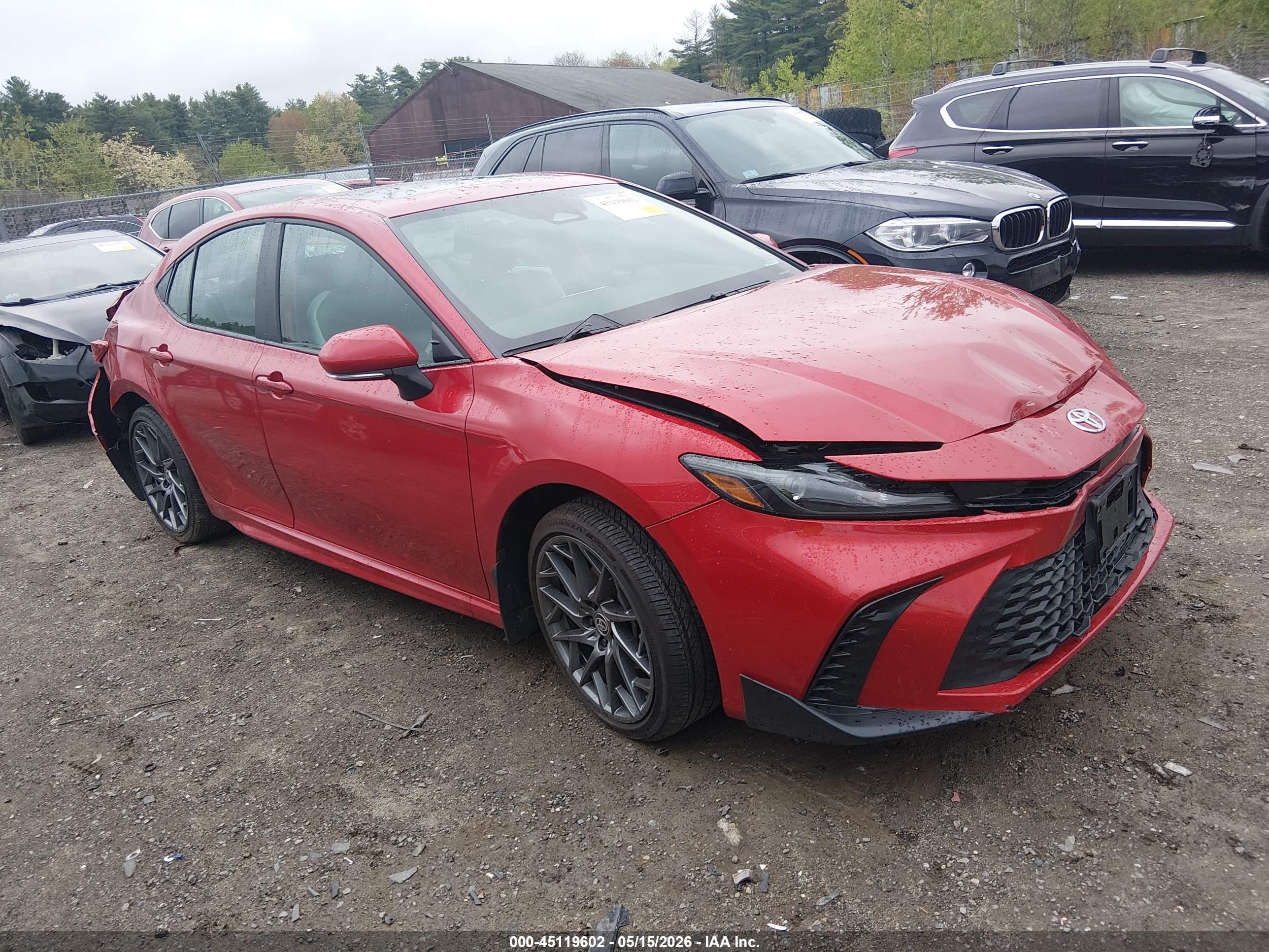2026 Toyota Camry XSE, VIN 4T1DBADK7TU049010 — All over