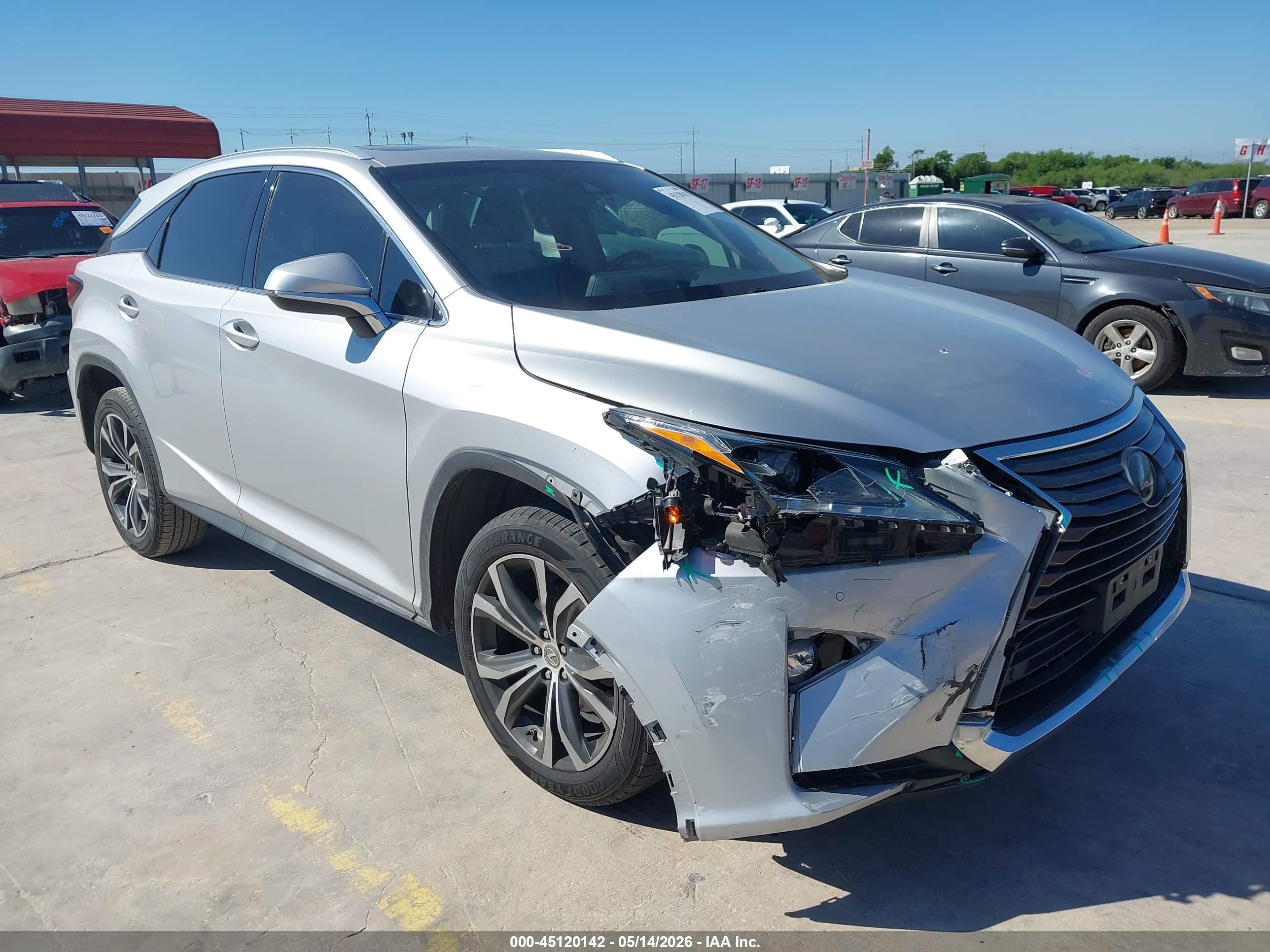 2017 Lexus RX 350, VIN 2T2ZZMCAXHC078873 — All over