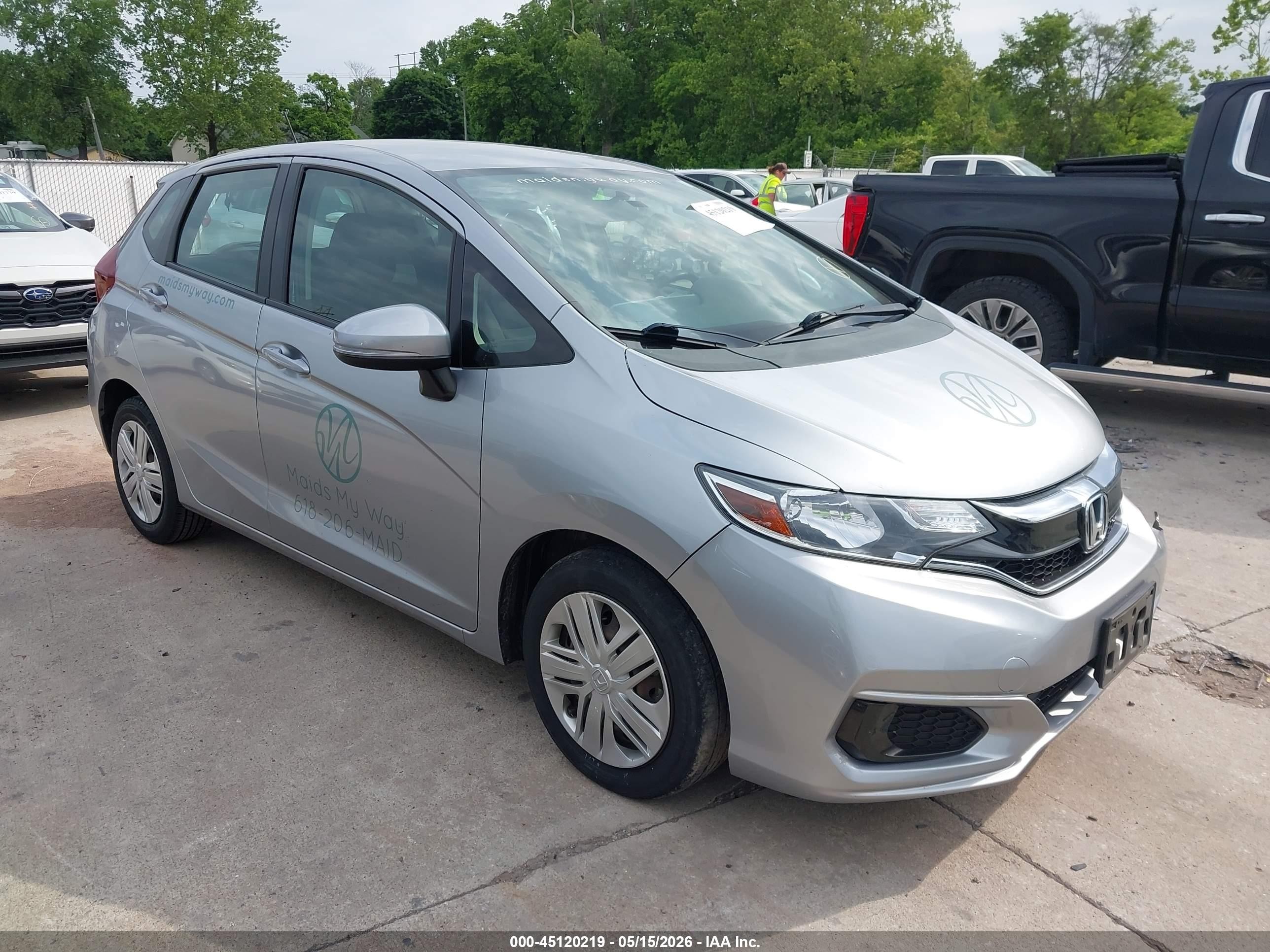 2019 Honda Fit LX, VIN 3HGGK5H46KM733555 — Front end
