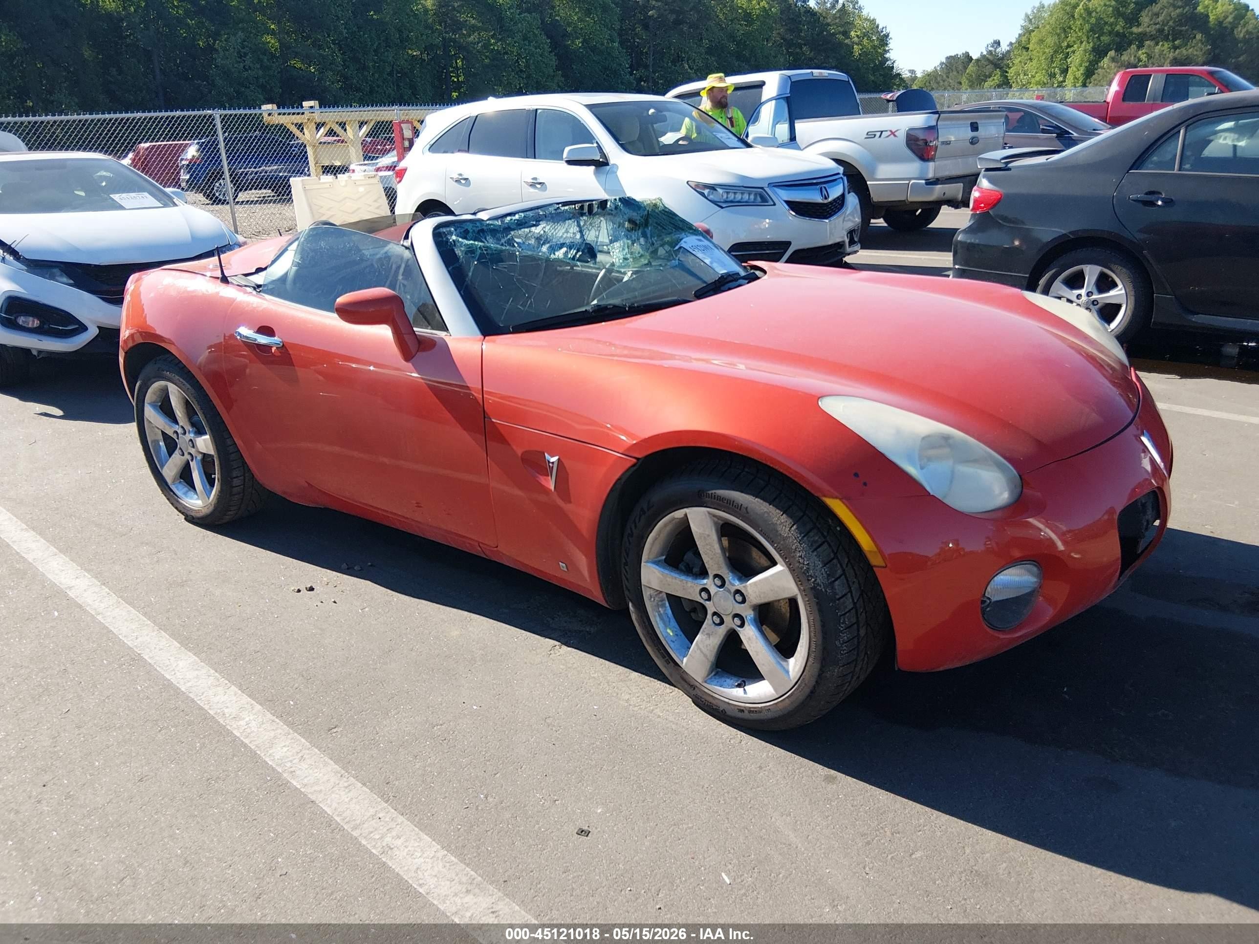 2008 Pontiac Solstice, VIN 1G2MC35B98Y113211 — Rear end